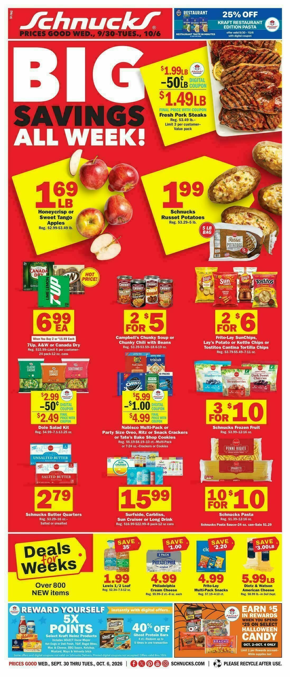 Schnucks Weekly Ad from September 30