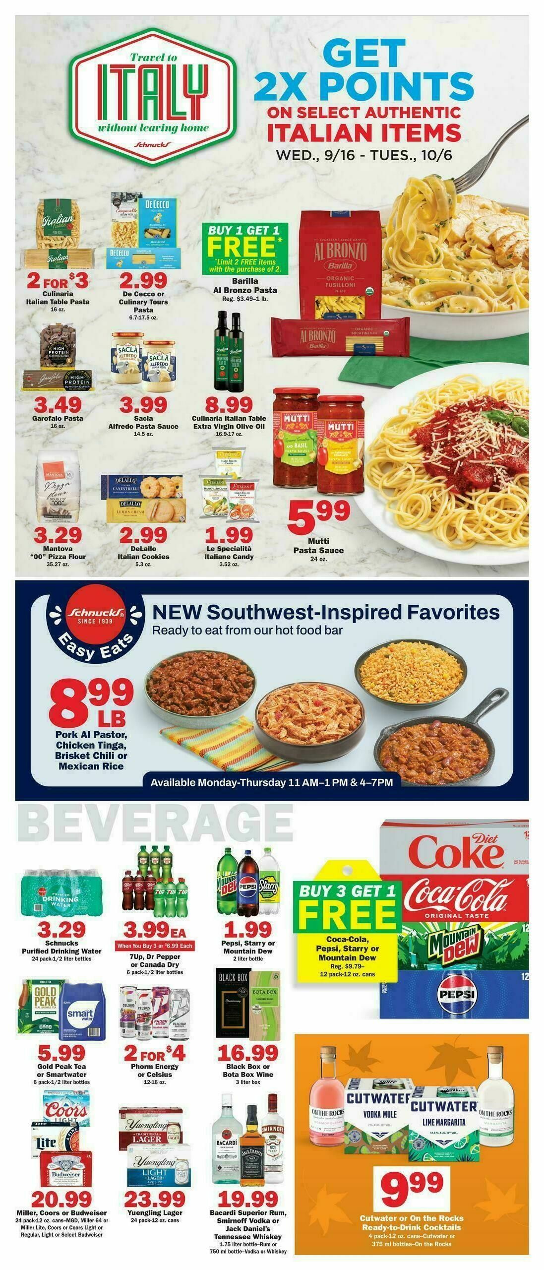 Schnucks Weekly Ad from September 30