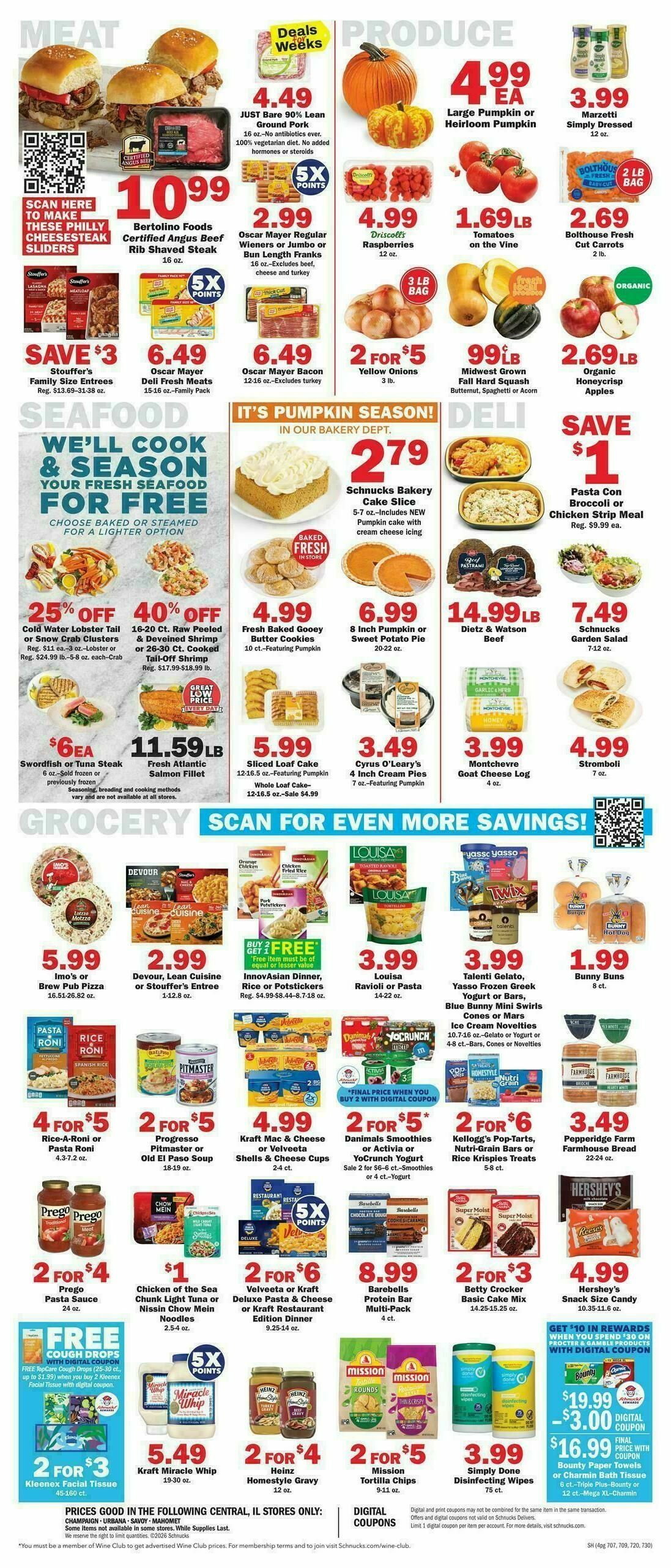 Schnucks Weekly Ad from September 30
