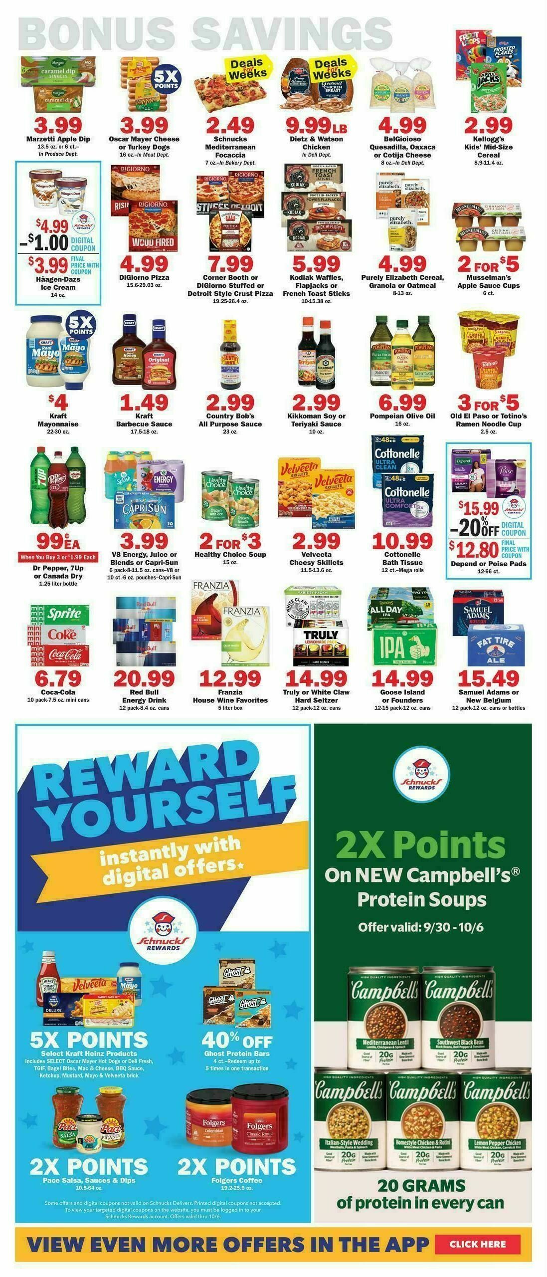 Schnucks Weekly Ad from September 30