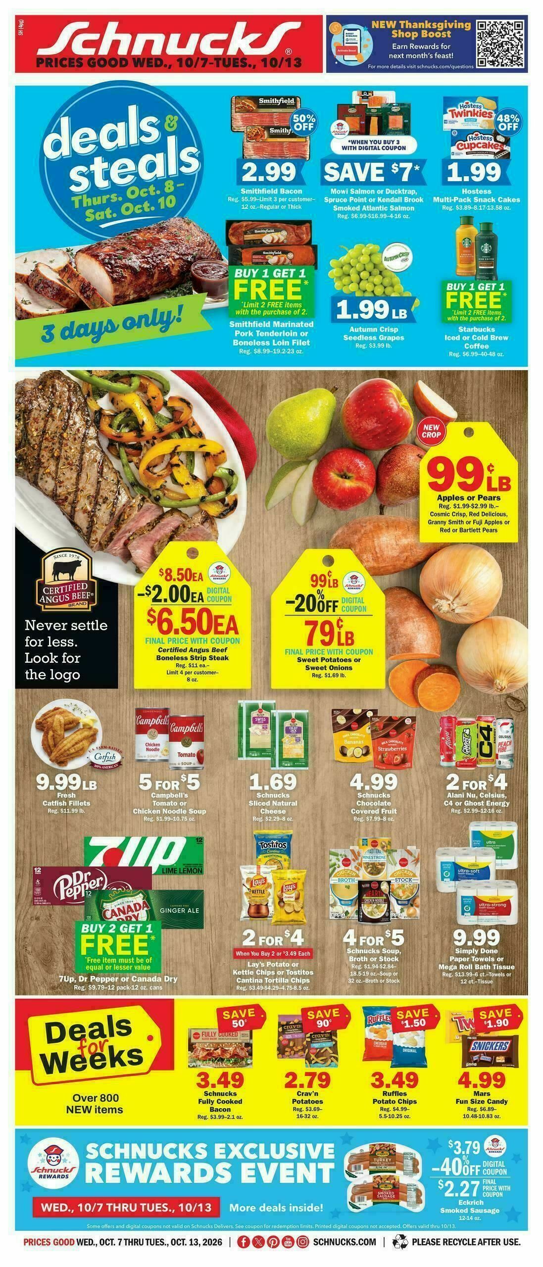 Schnucks Weekly Ad from October 7