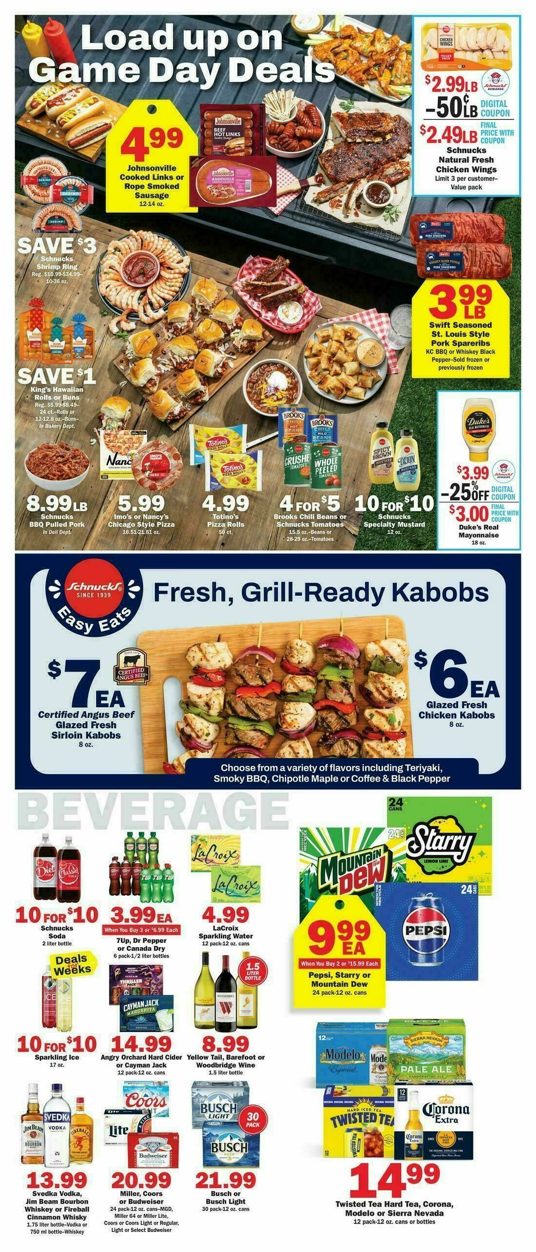 Schnucks Weekly Ad from October 7