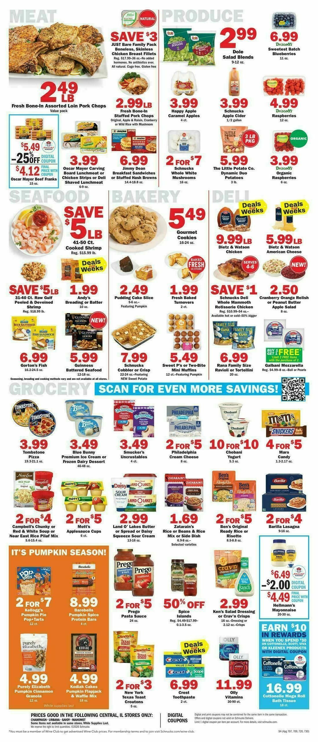 Schnucks Weekly Ad from October 7