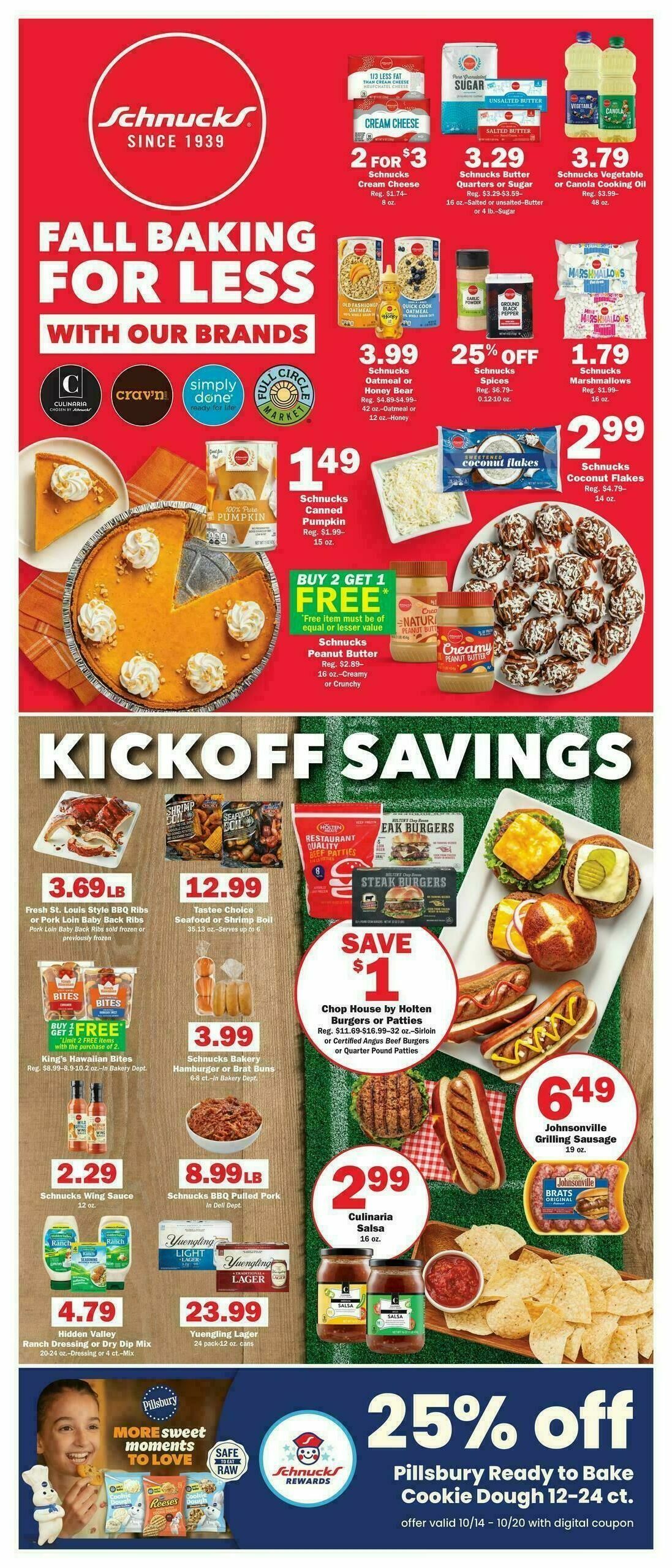 Schnucks Weekly Ad from October 14
