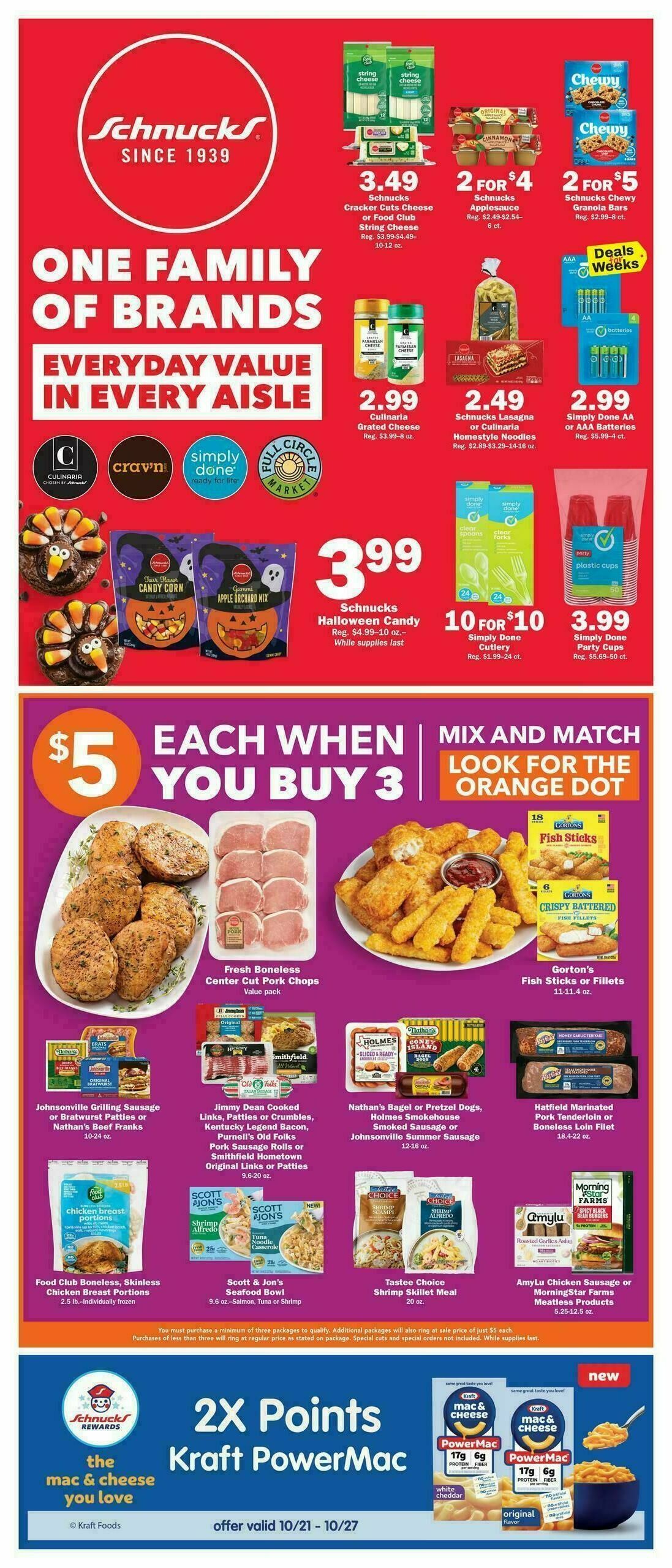 Schnucks Weekly Ad from October 21
