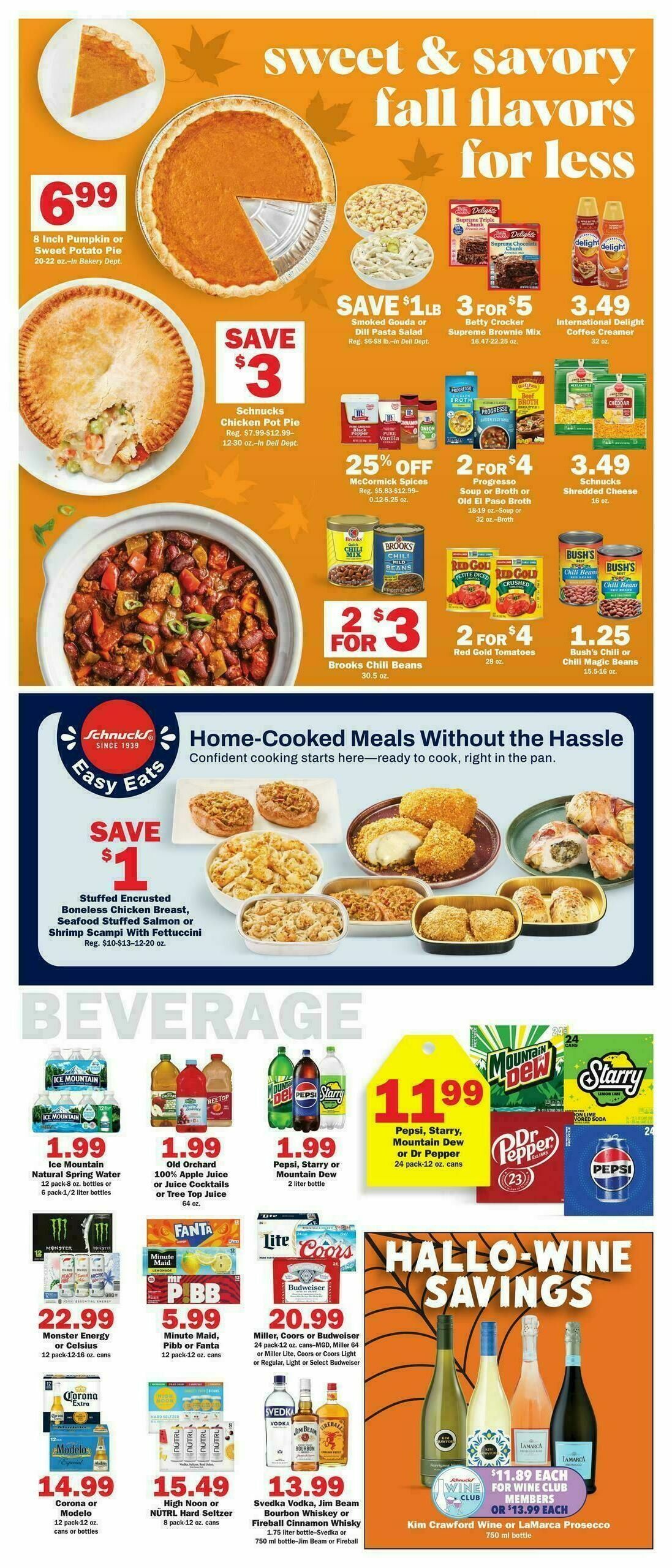 Schnucks Weekly Ad from October 21