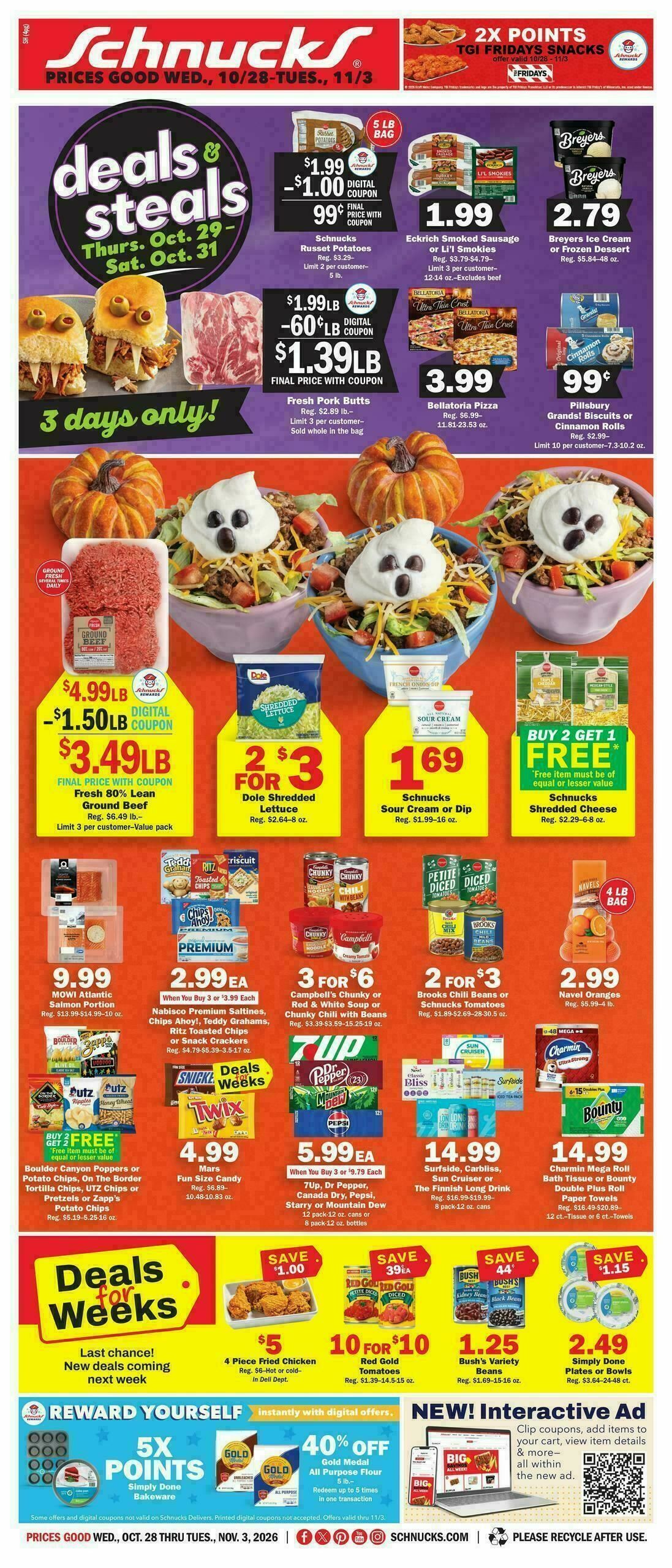 Schnucks Weekly Ad from October 28