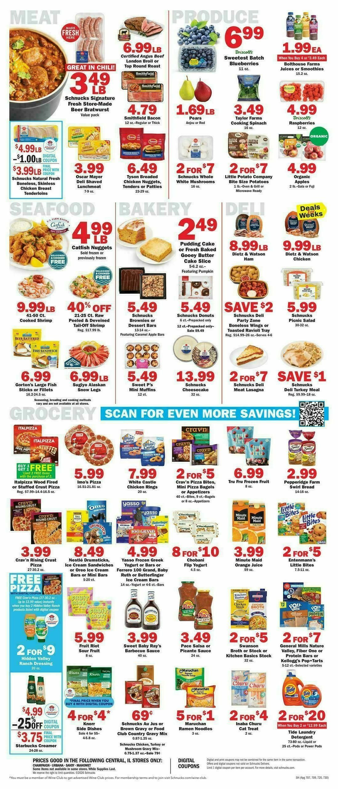 Schnucks Weekly Ad from October 28