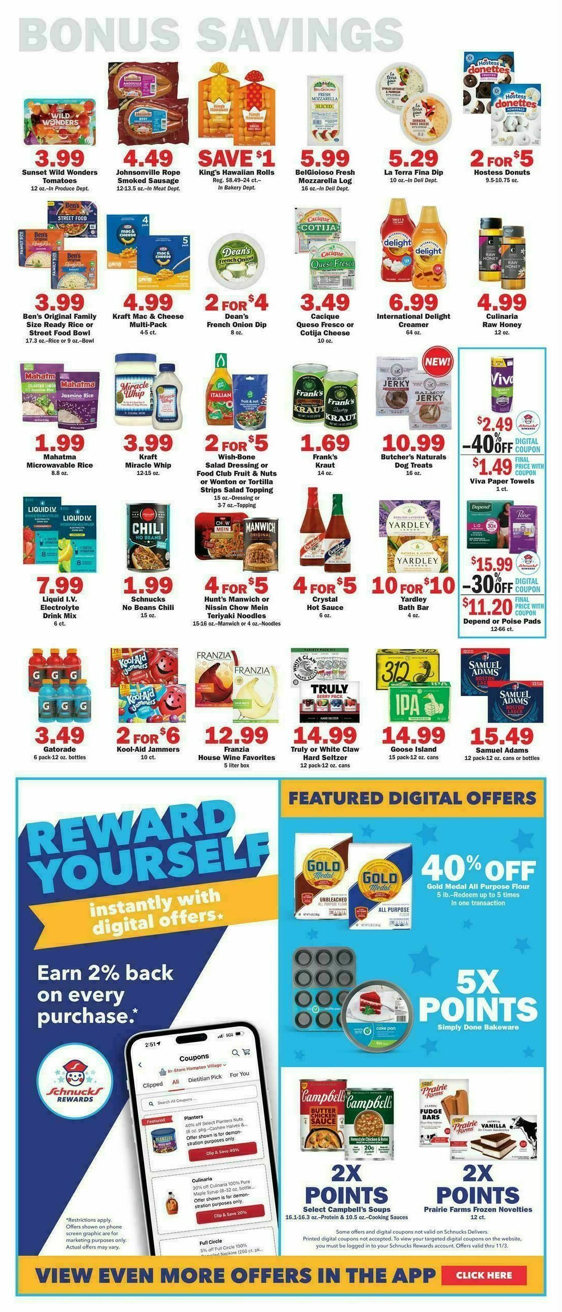 Schnucks Weekly Ad from October 28