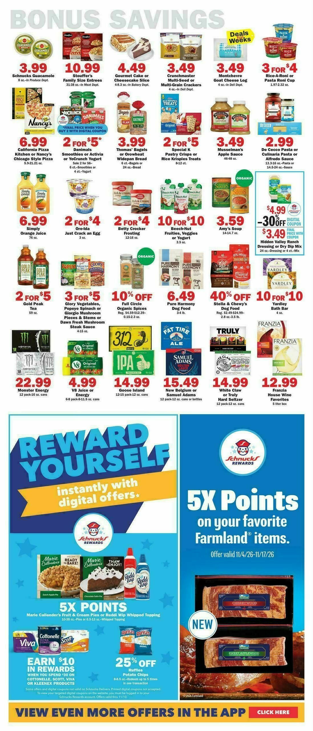 Schnucks Weekly Ad from November 4