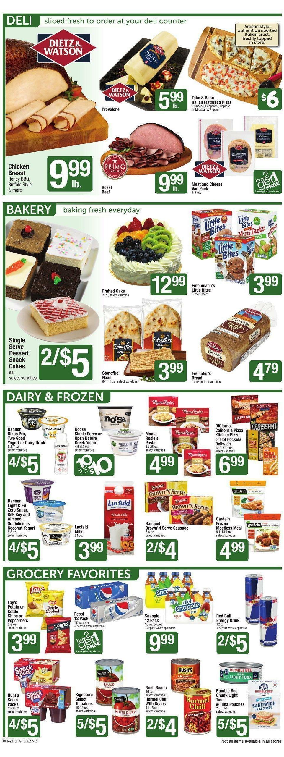 Shaw's Weekly Ad from April 14