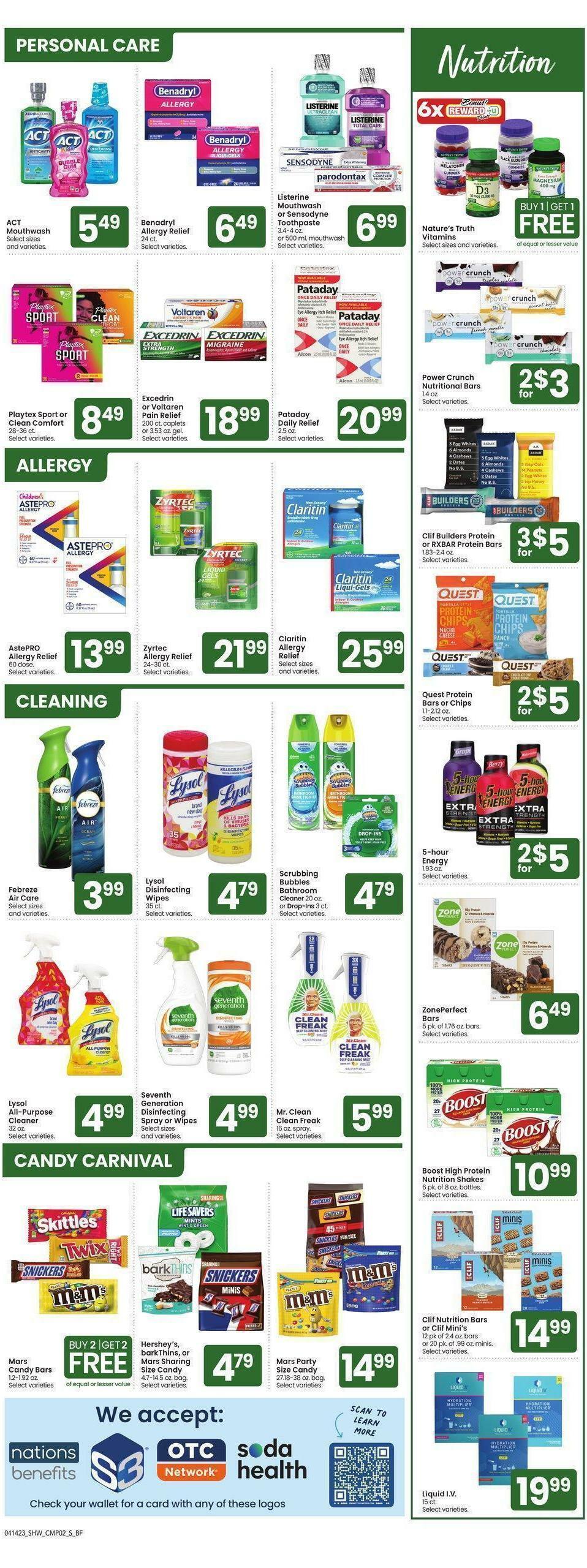 Shaw's Weekly Ad from April 14