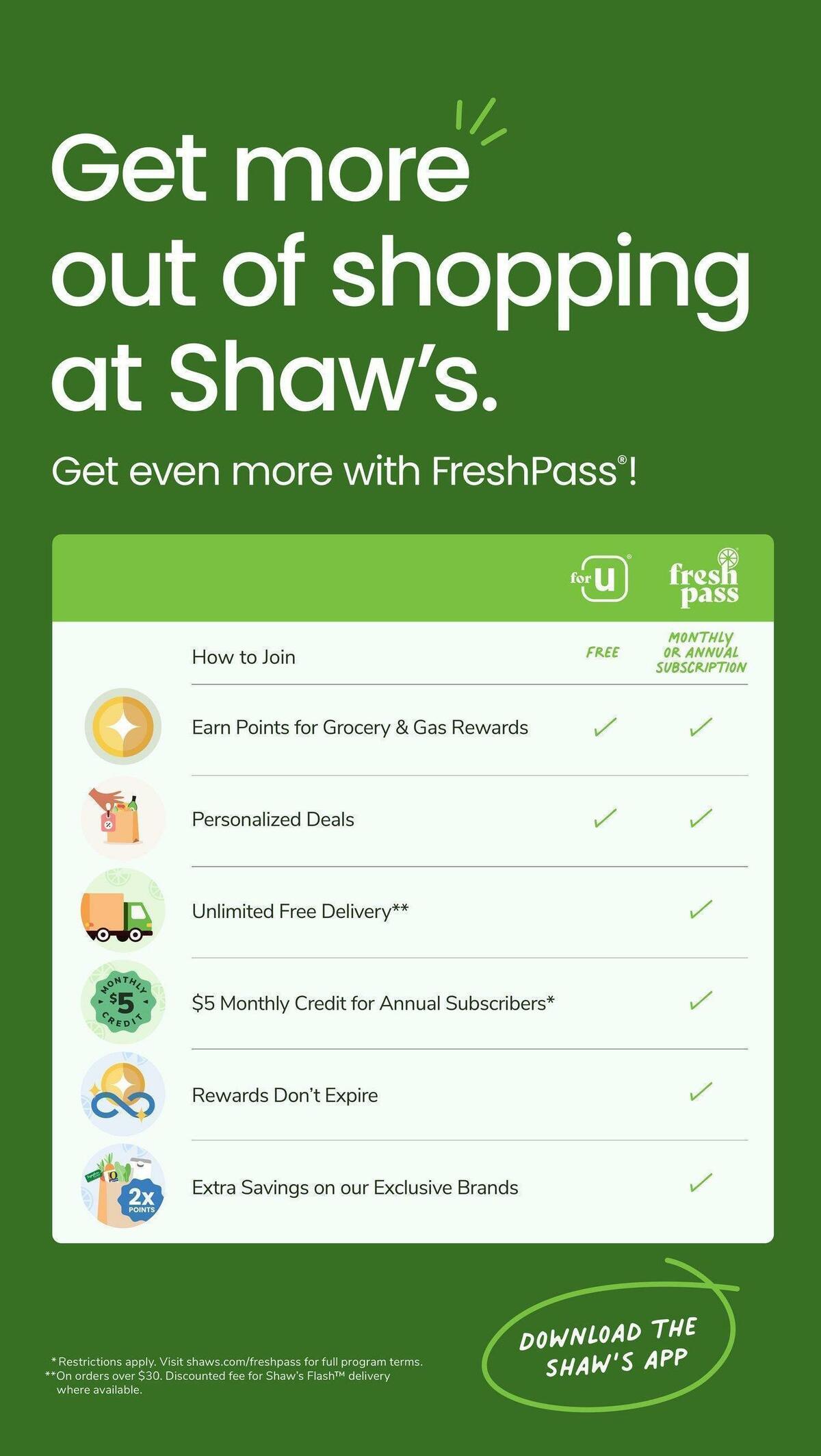 Shaw's Weekly Ad from April 28