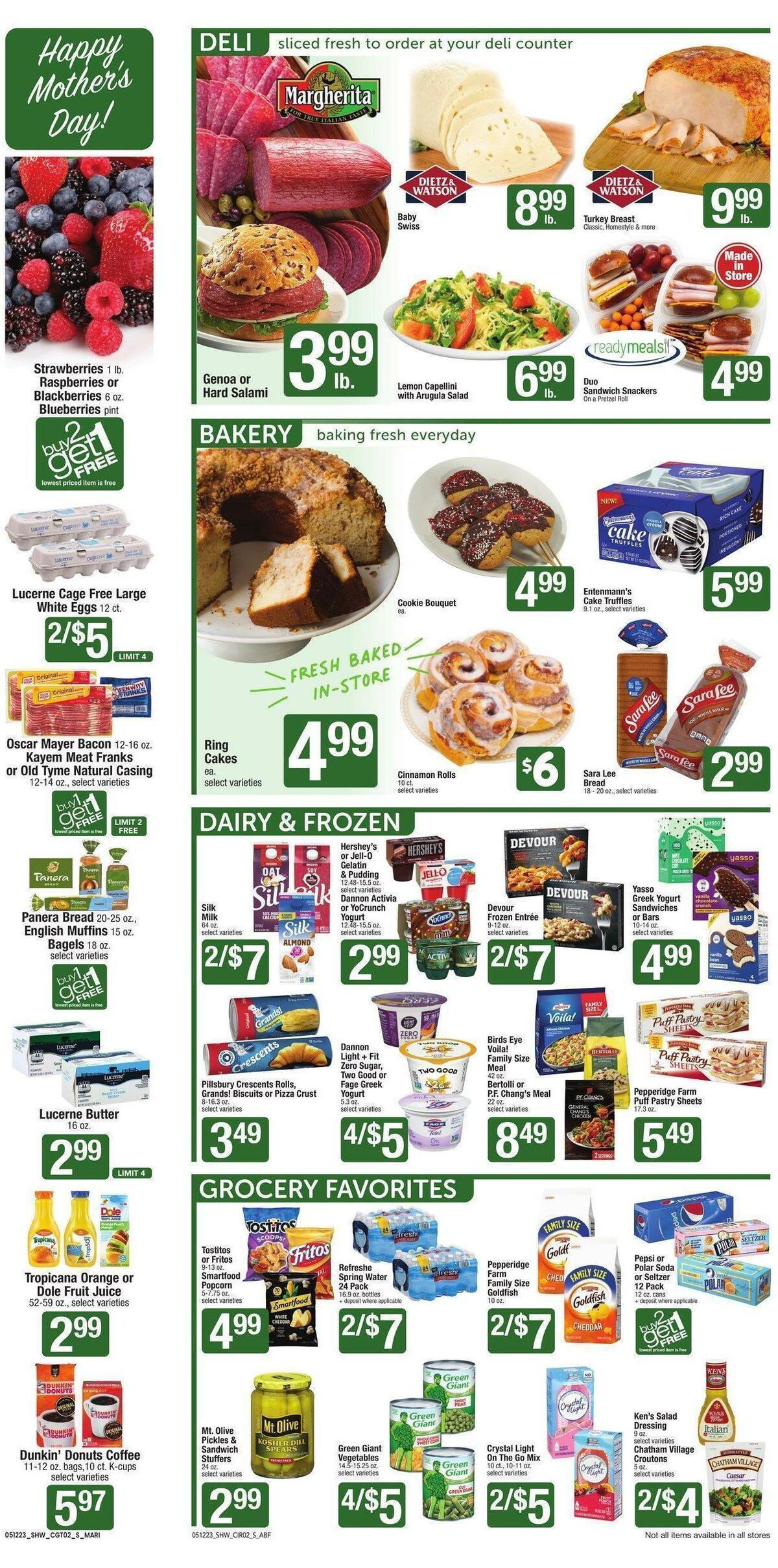 Shaw's Weekly Ad from May 12