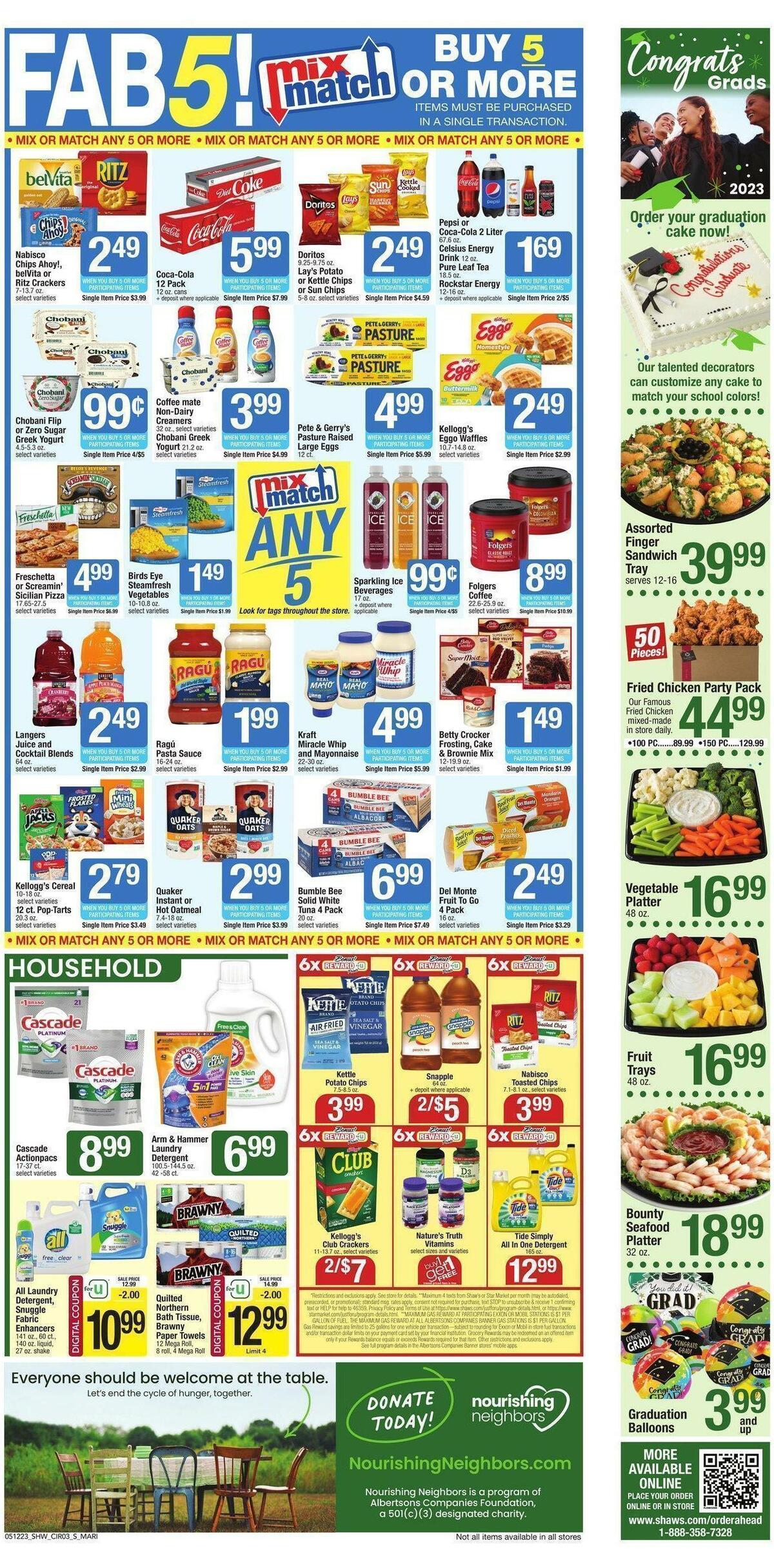 Shaw's Weekly Ad from May 12