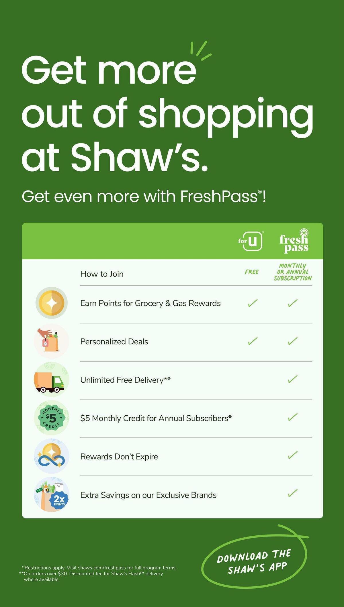 Shaw's Weekly Ad from May 12