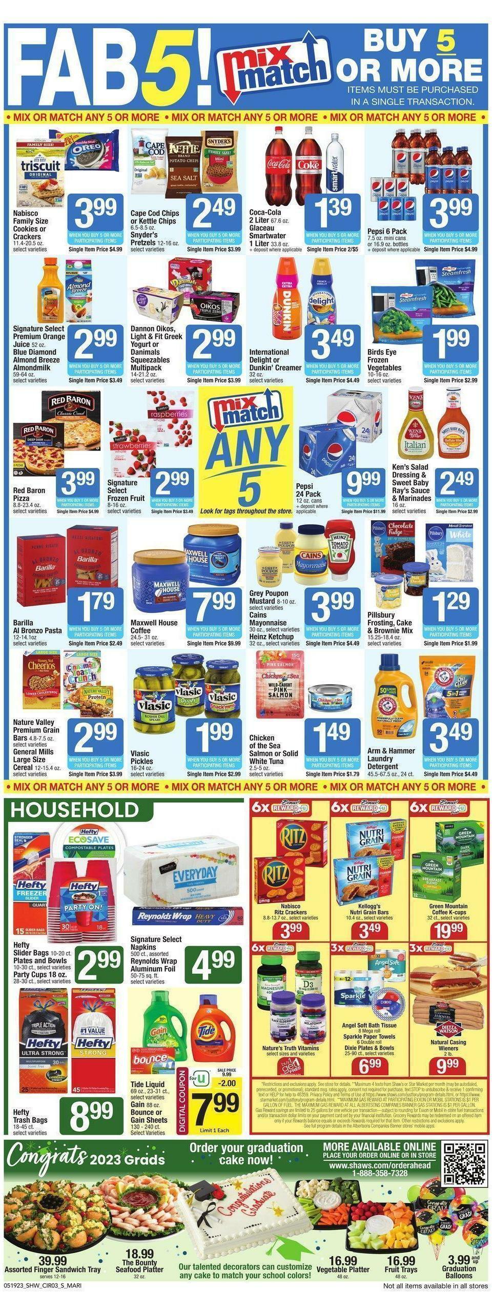 Shaw's Weekly Ad from May 19