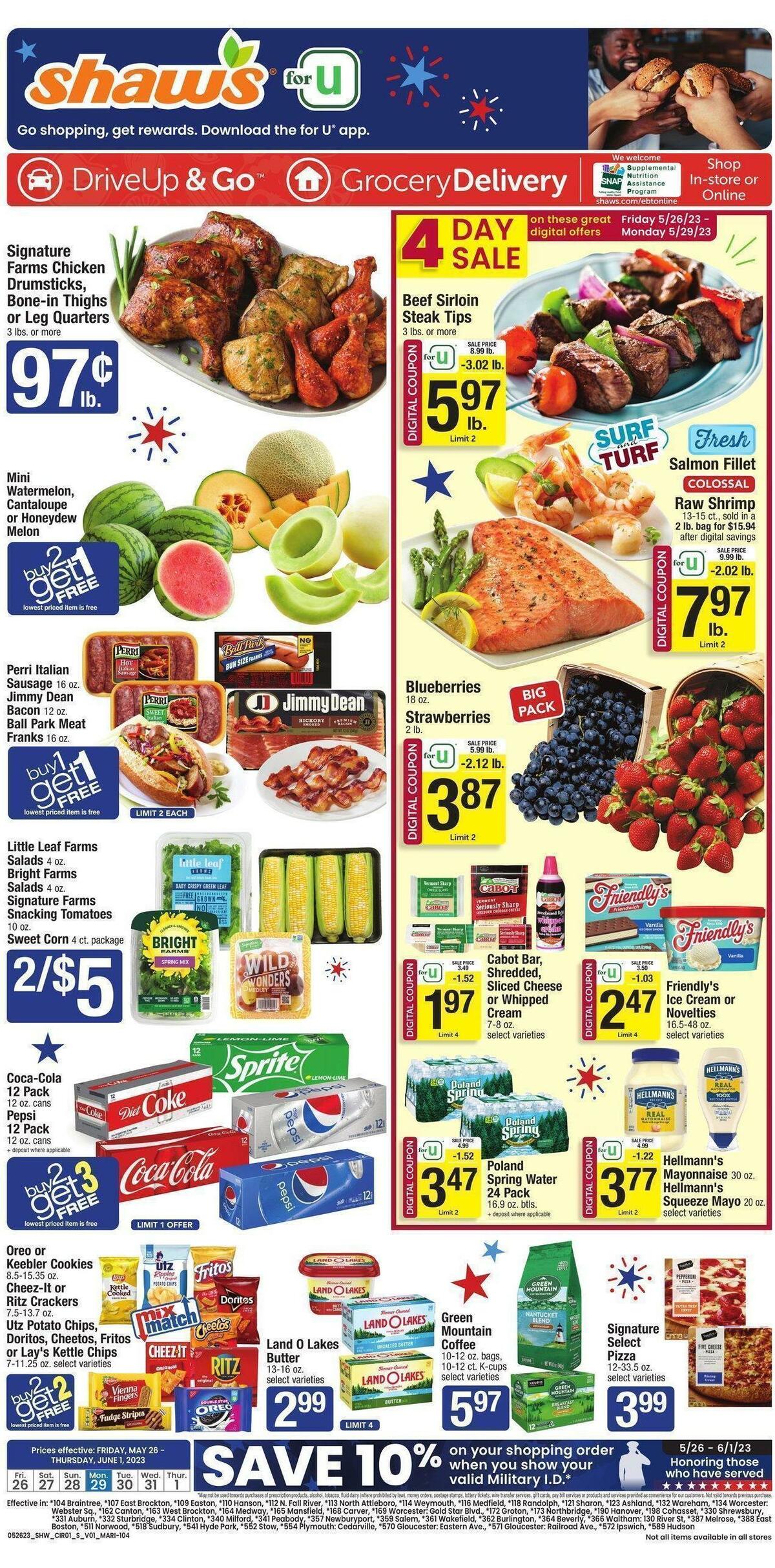 Shaw's Weekly Ad from May 26
