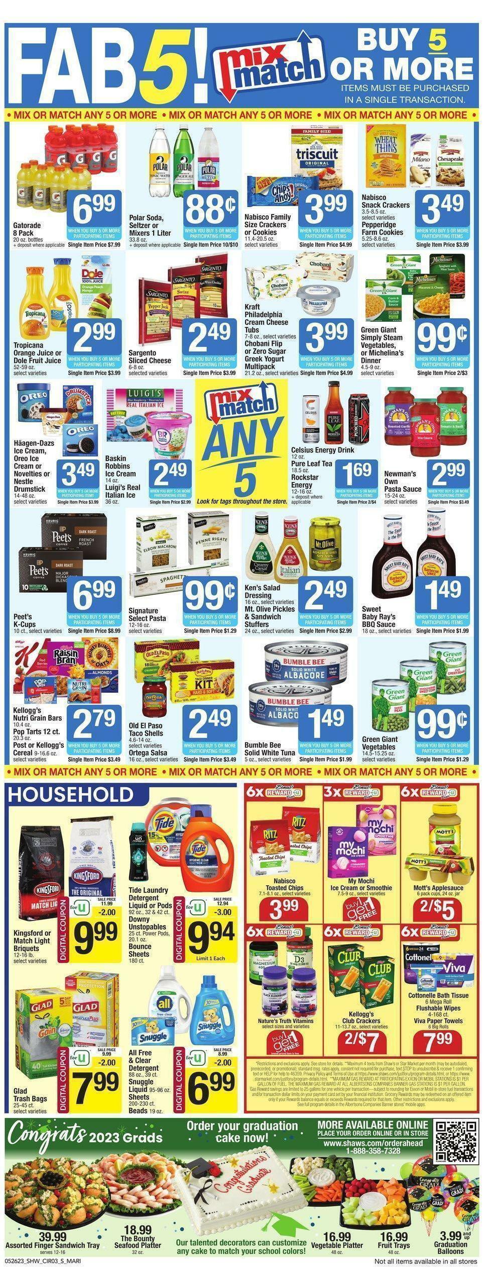 Shaw's Weekly Ad from May 26