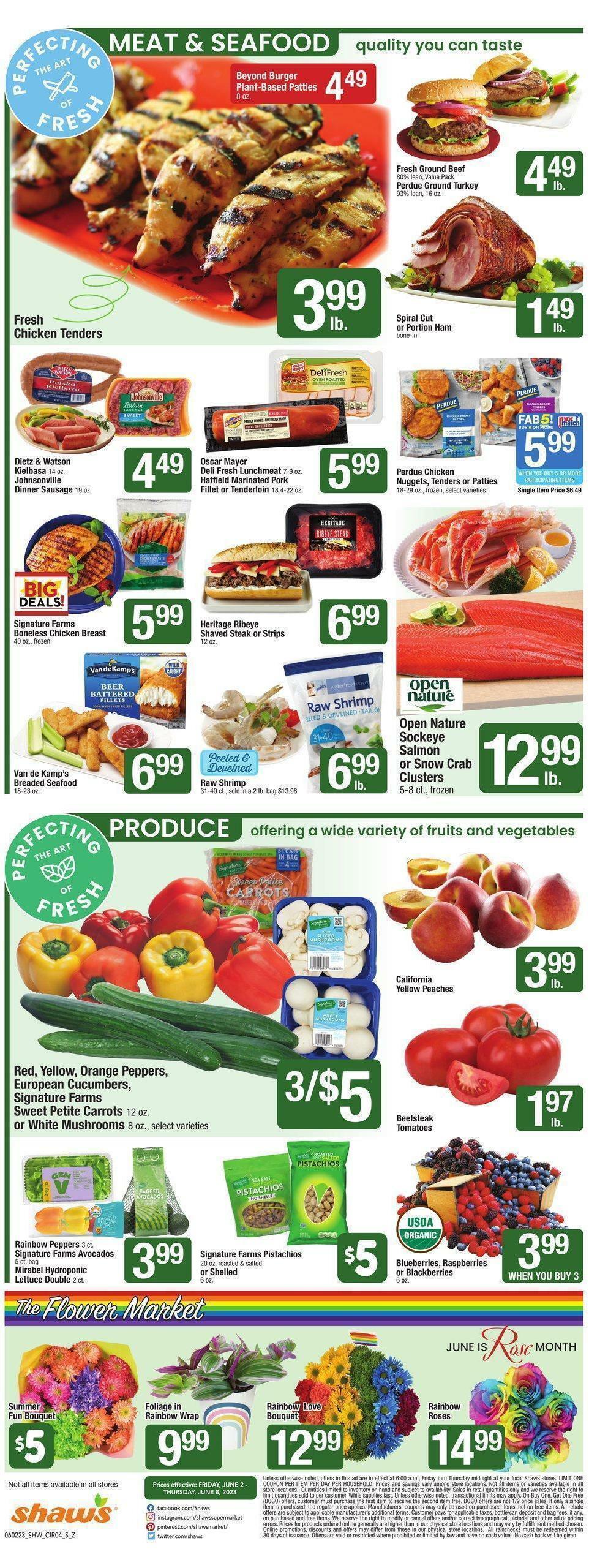 Shaw's Weekly Ad from June 2