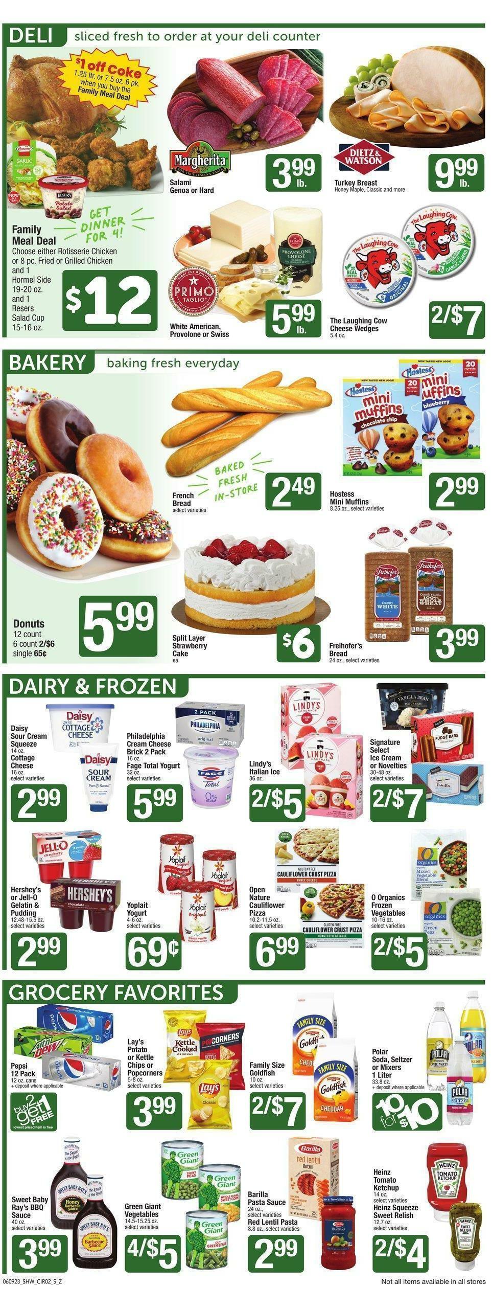 Shaw's Weekly Ad from June 9