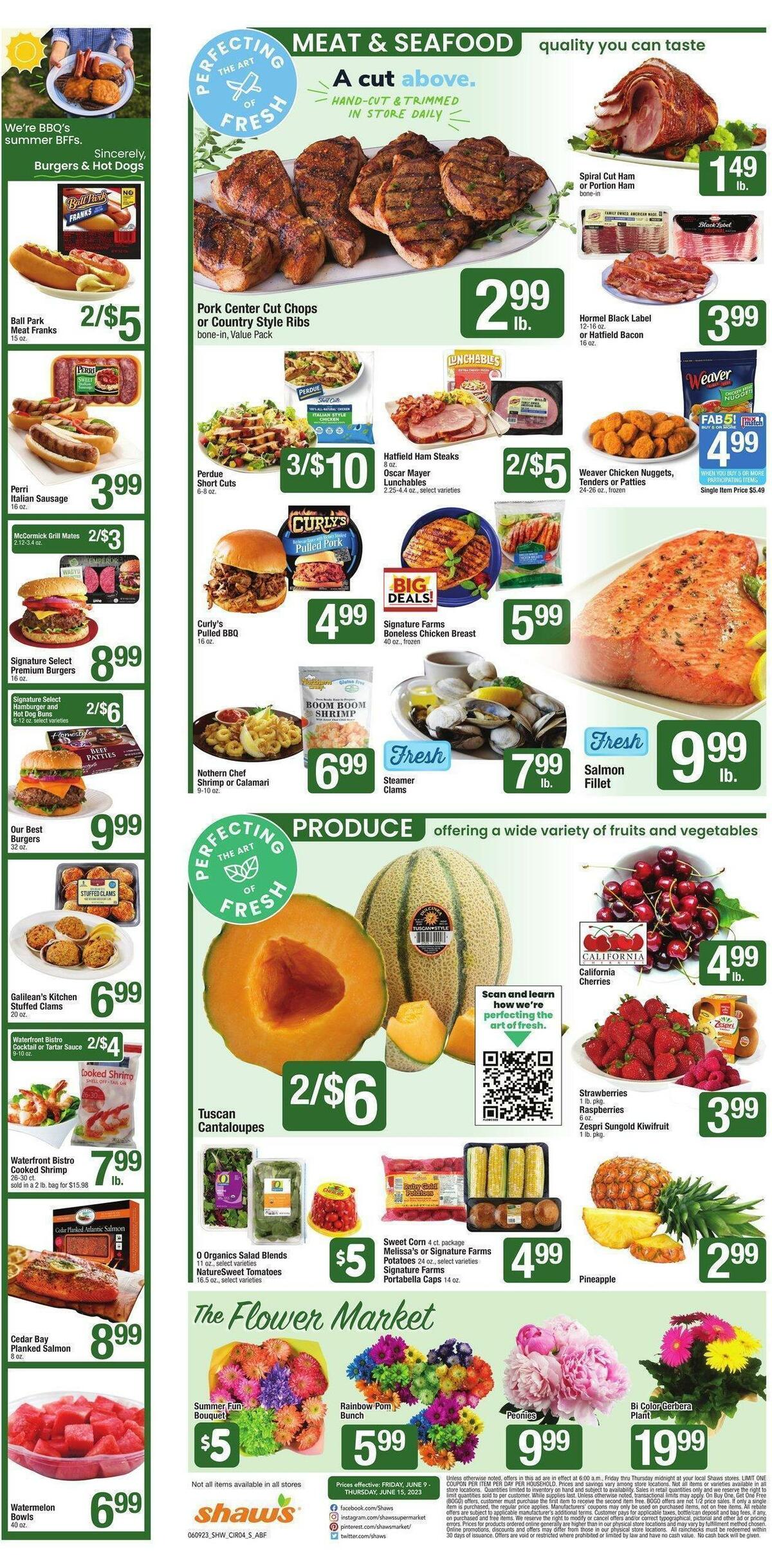 Shaw's Weekly Ad from June 9