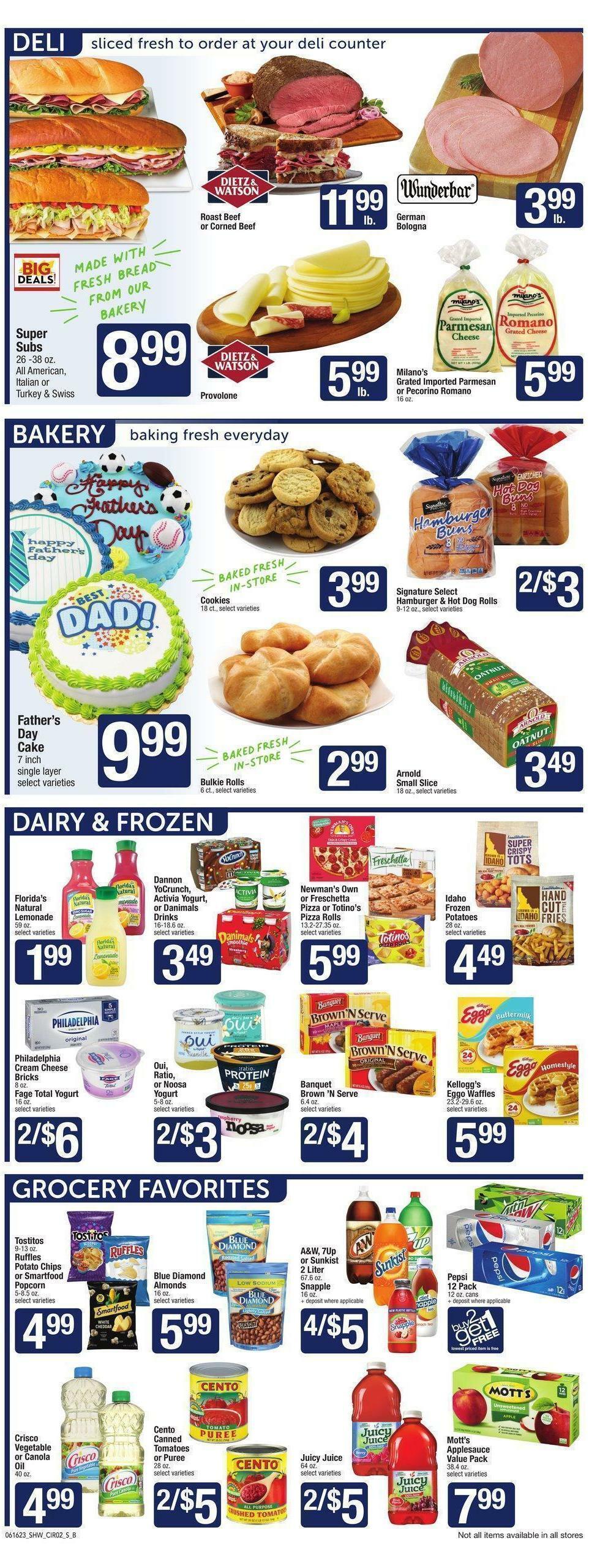 Shaw's Weekly Ad from June 16