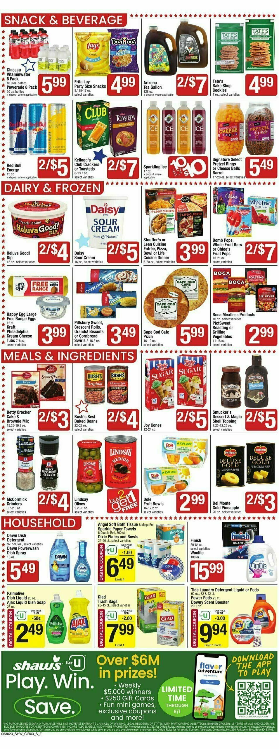Shaw's Weekly Ad from June 30