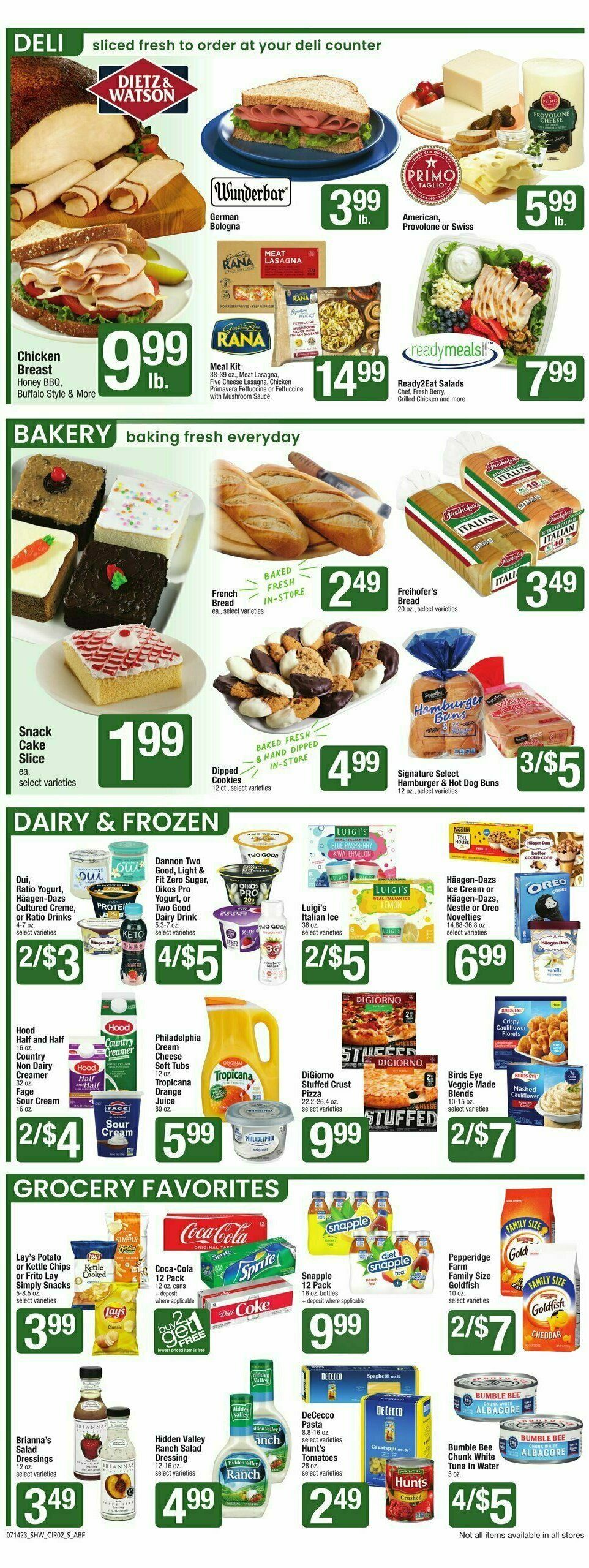 Shaw's Weekly Ad Weekly Ad from July 14