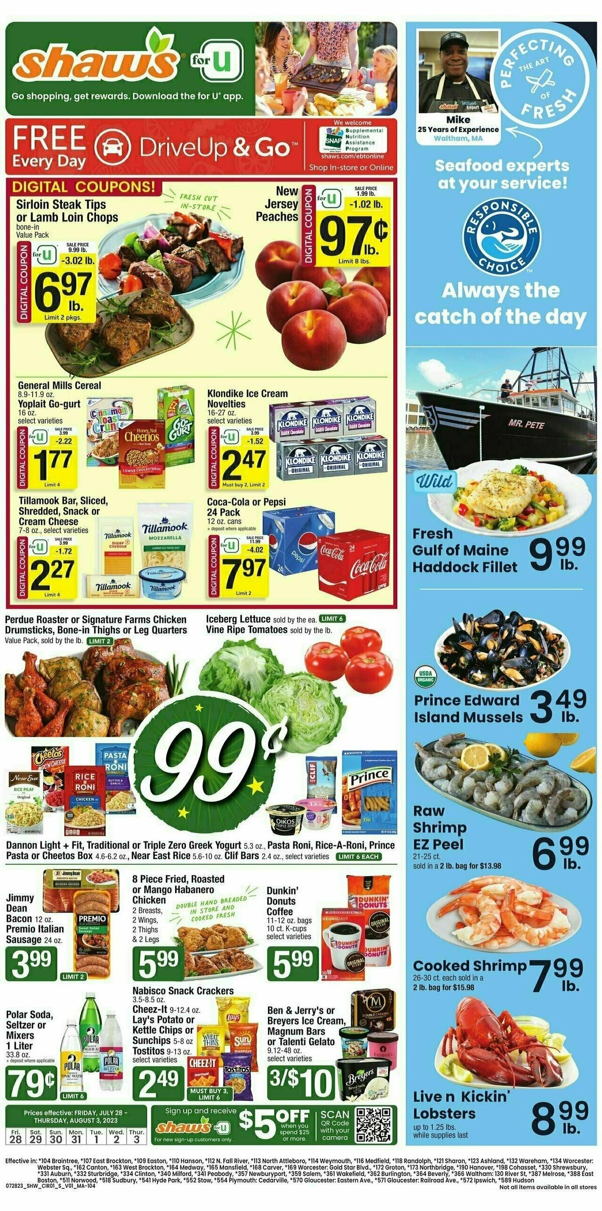 Shaw's Weekly Ad Weekly Ad from July 28