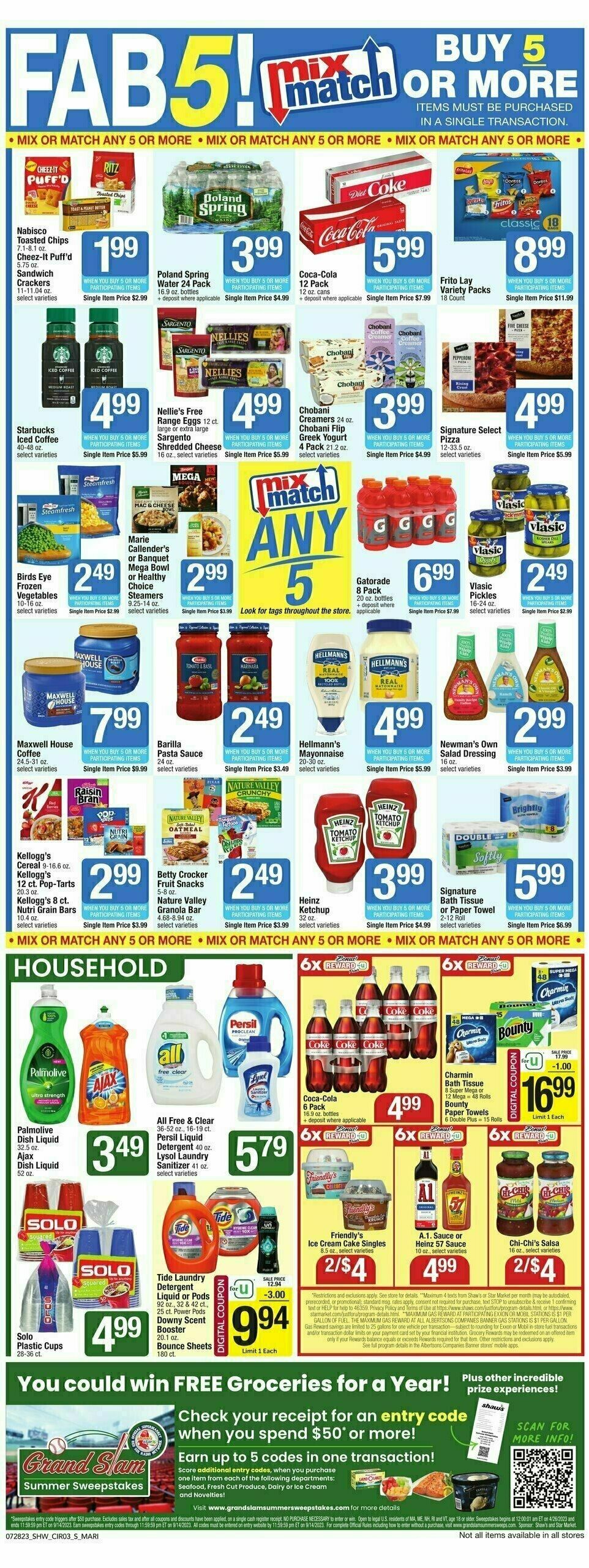 Shaw's Weekly Ad Weekly Ad from July 28