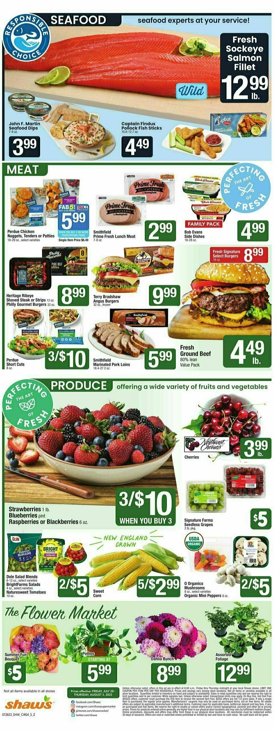 Shaw's Weekly Ad Weekly Ad from July 28