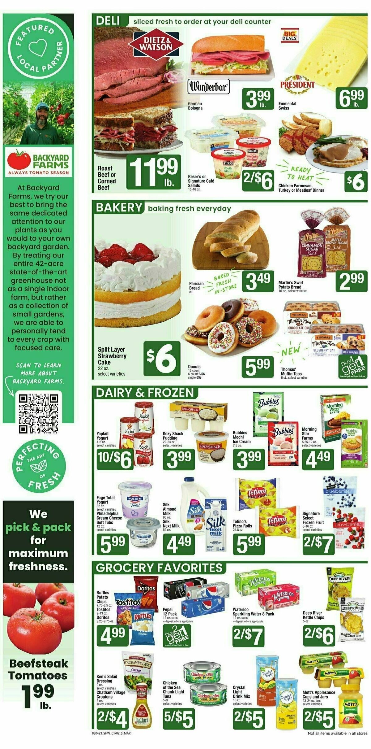 Shaw's Weekly Ad from August 4