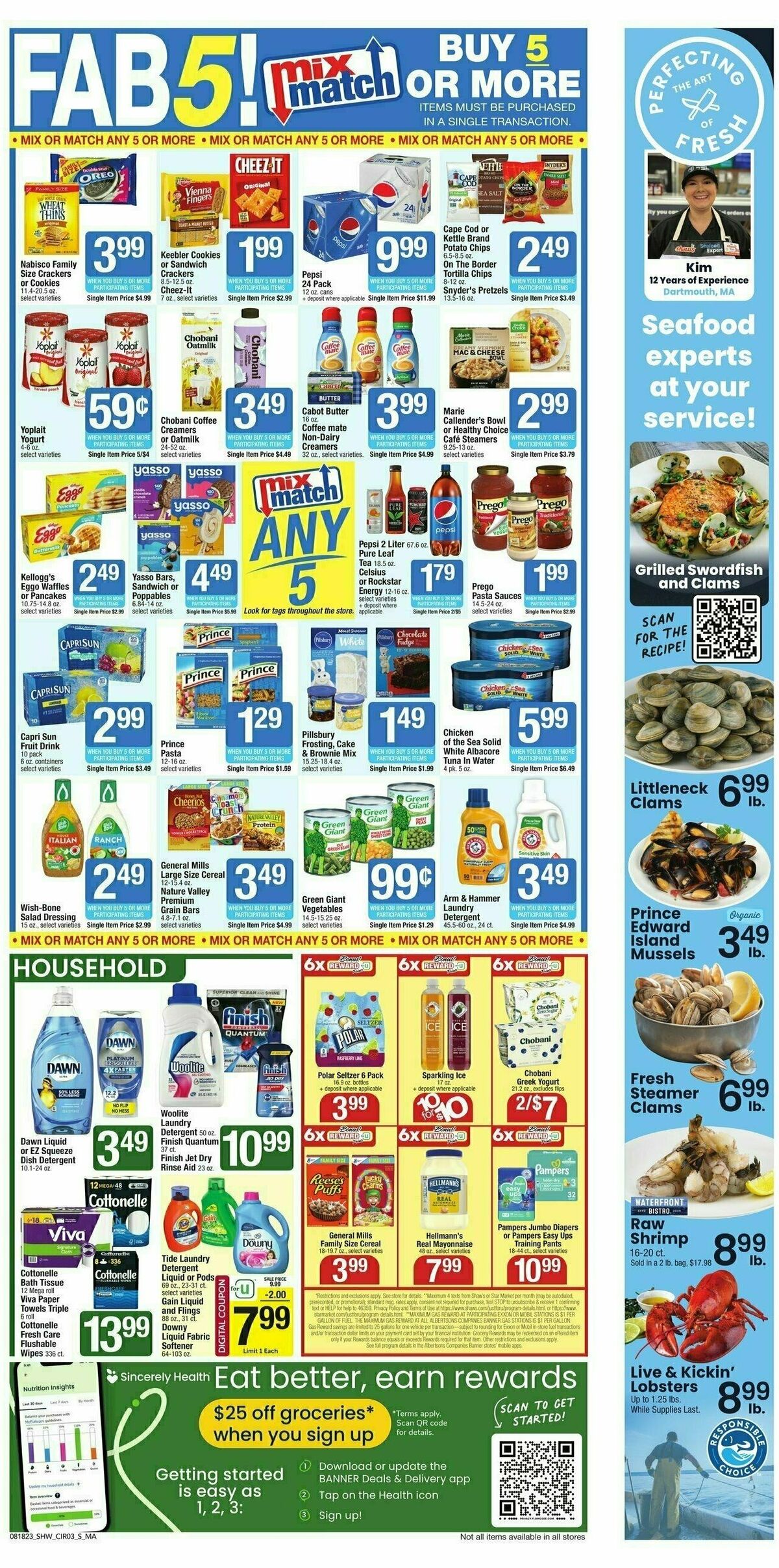 Shaw's Weekly Ad from August 18