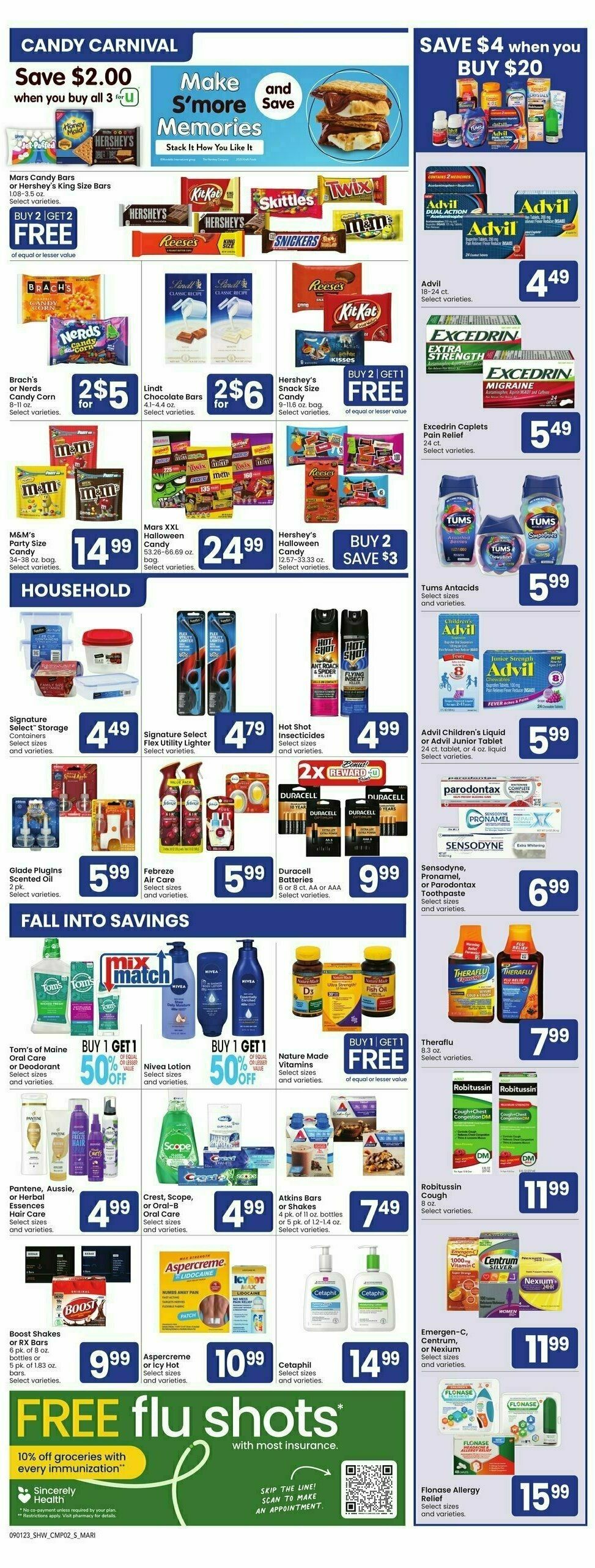 Shaw's Weekly Ad from September 1