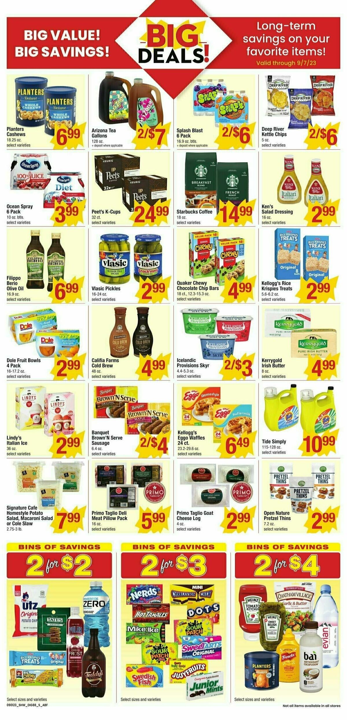 Shaw's Weekly Ad from September 1