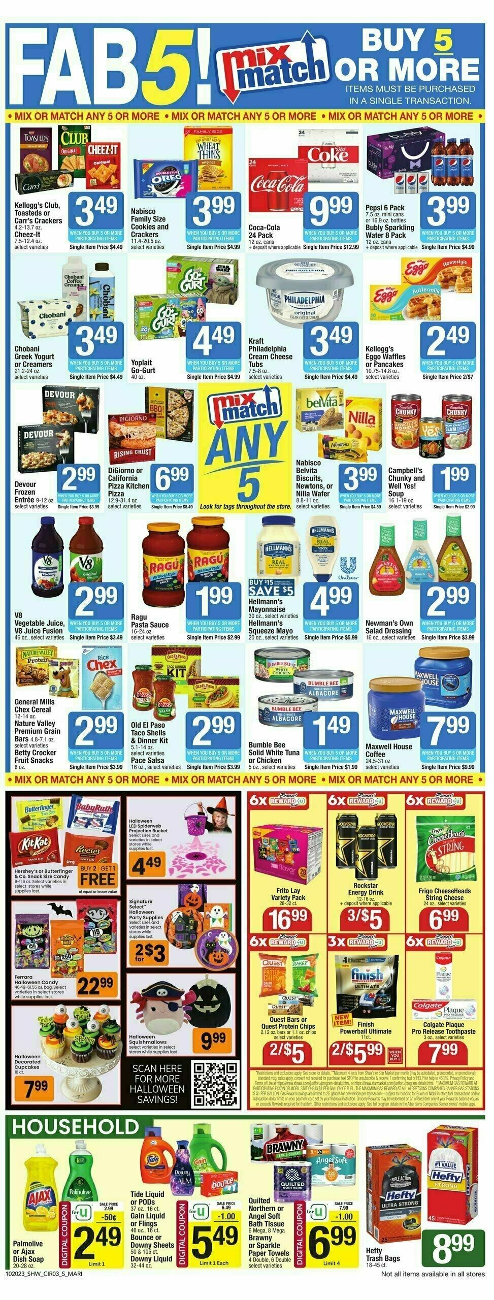 Shaw's Weekly Ad from October 20