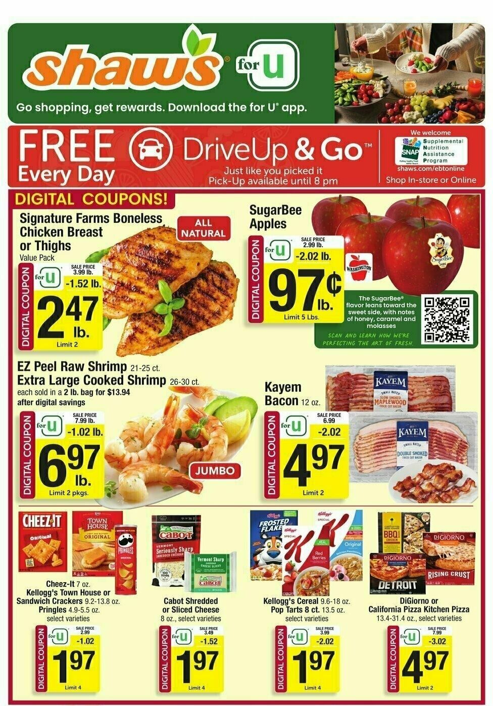 Shaw's Weekly Ad from January 12