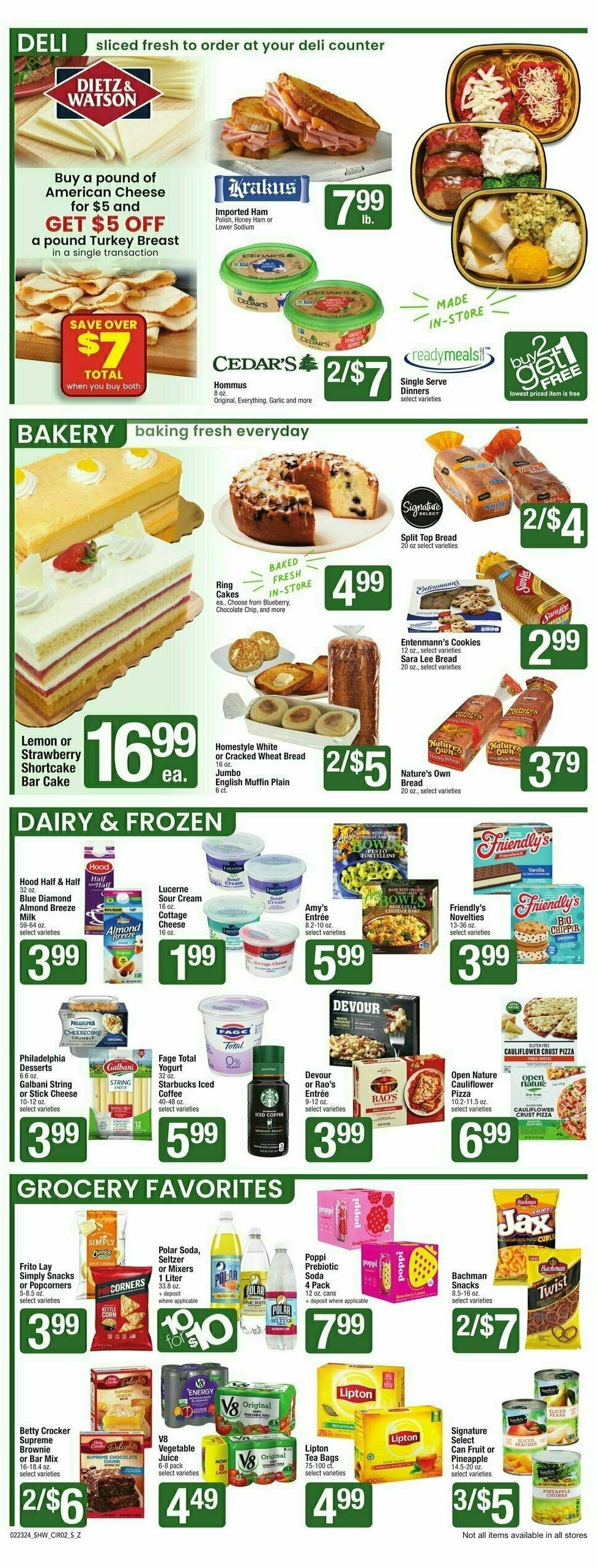 Shaw's Weekly Ad from February 23