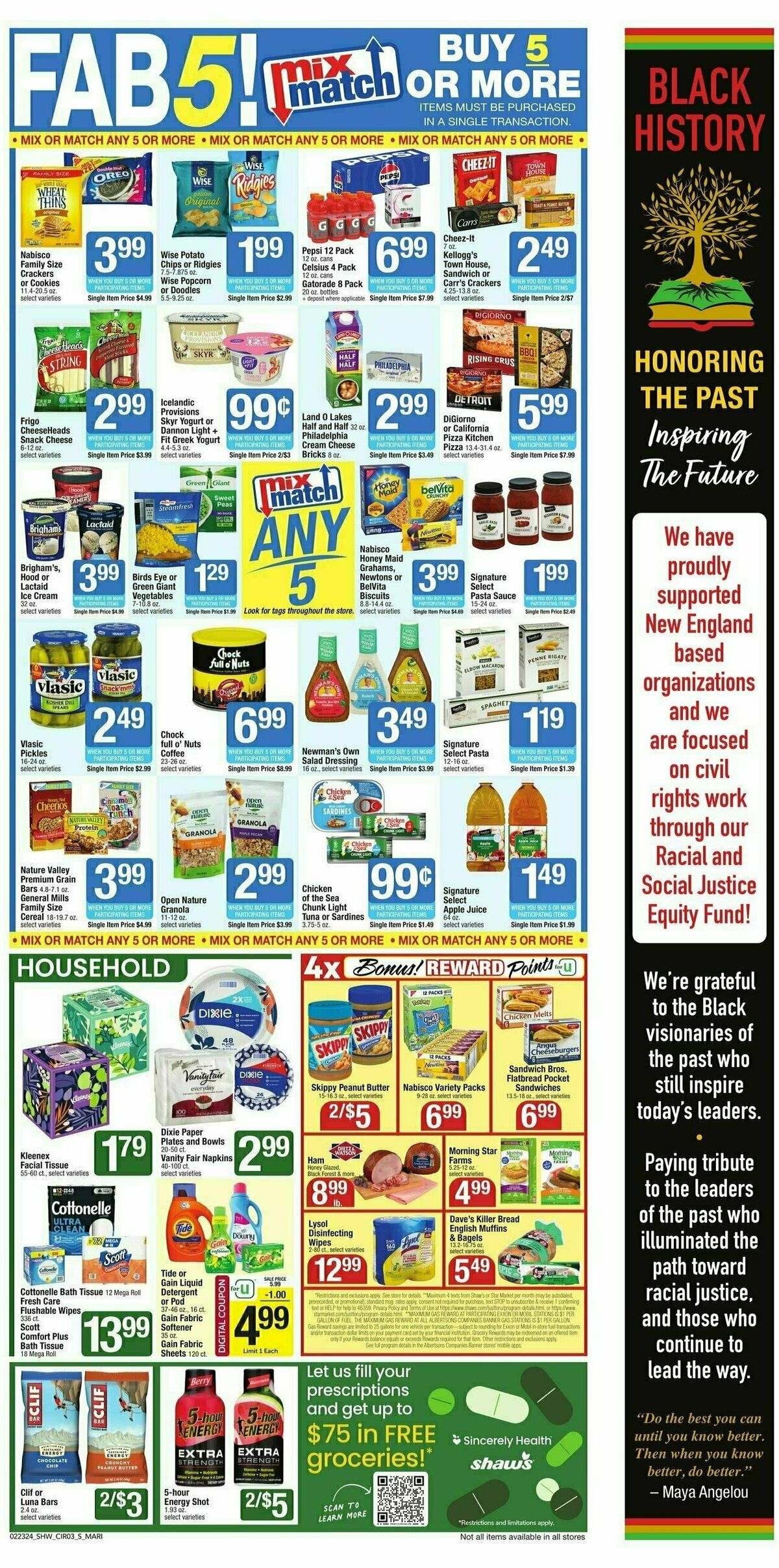 Shaw's Weekly Ad from February 23