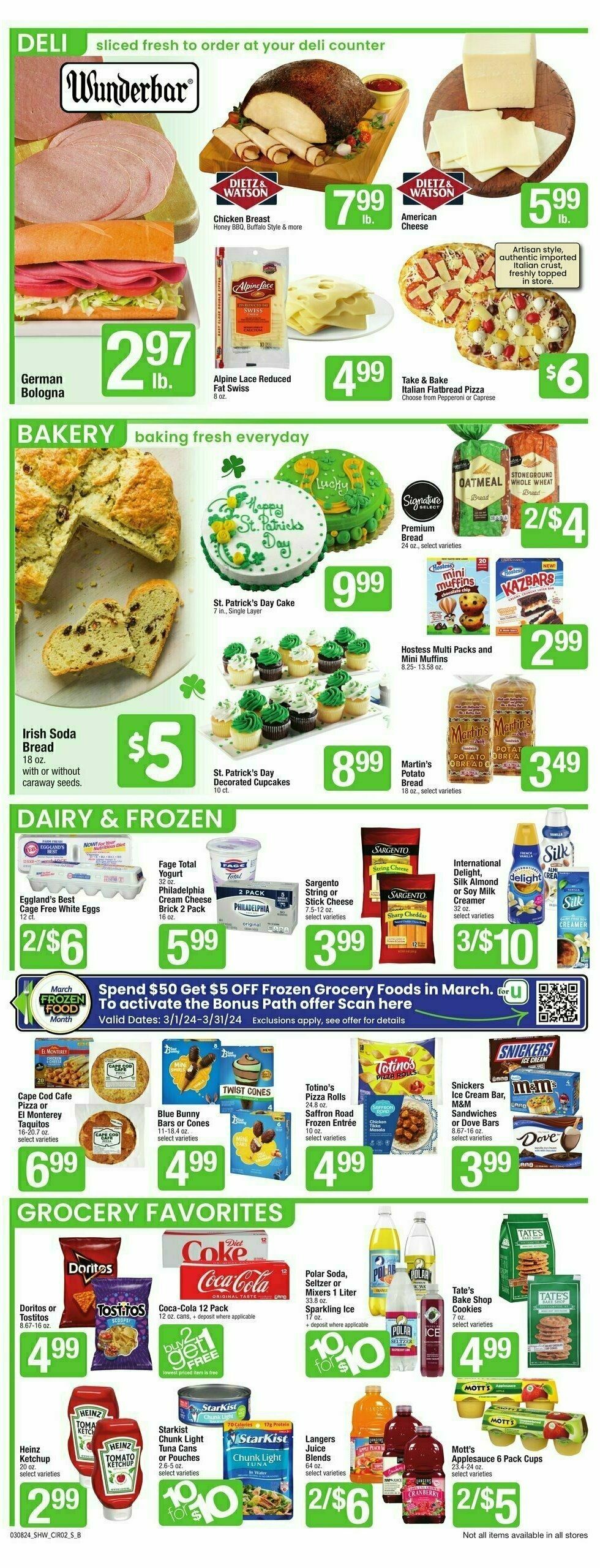 Shaw's Weekly Ad from March 8