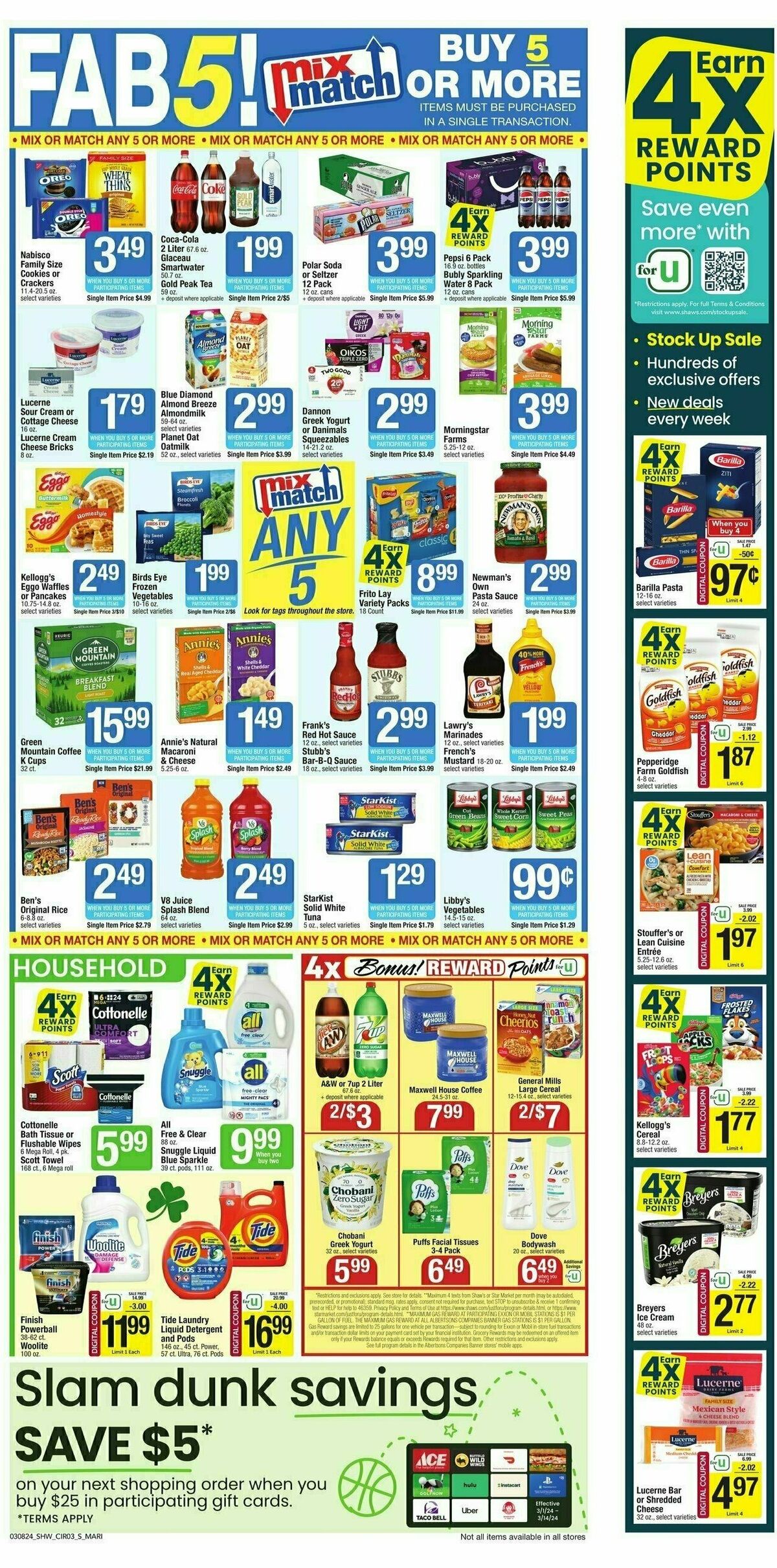 Shaw's Weekly Ad from March 8