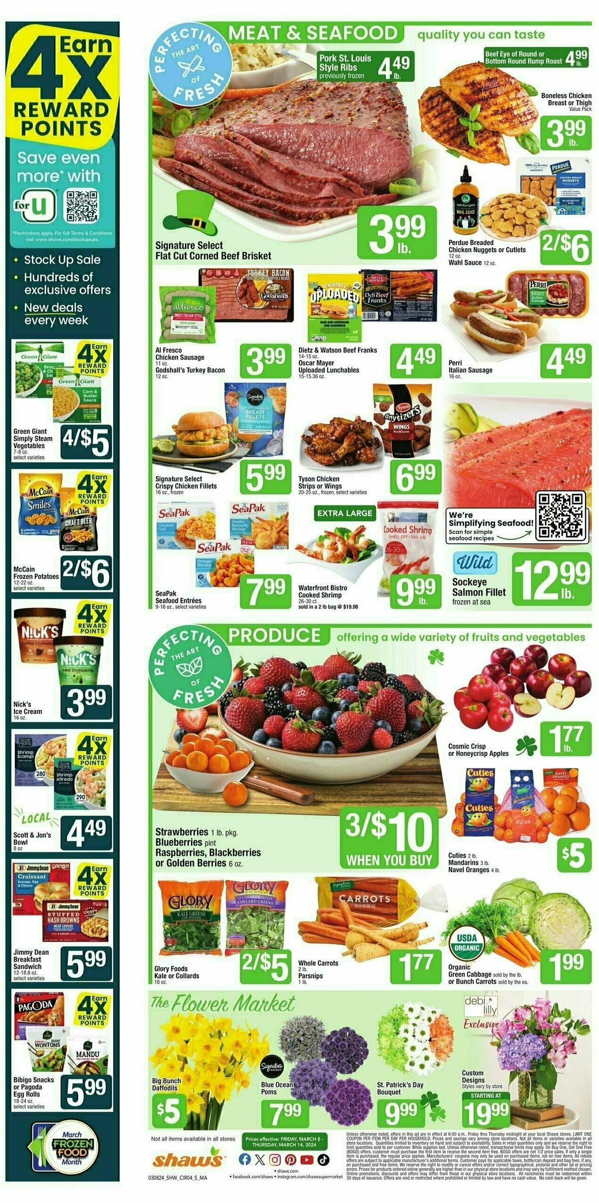 Shaw's Weekly Ad from March 8