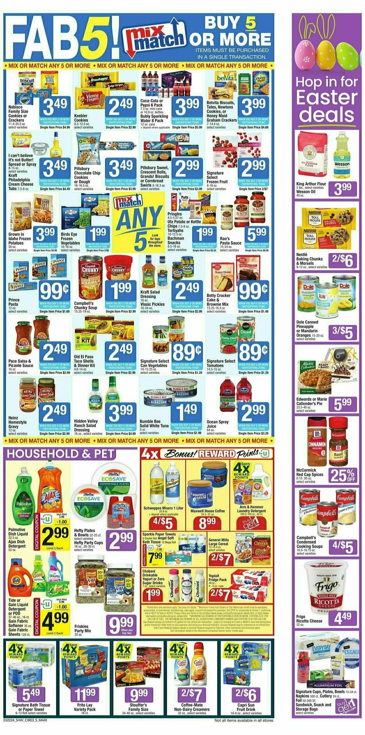 Shaw's Weekly Ad from March 22