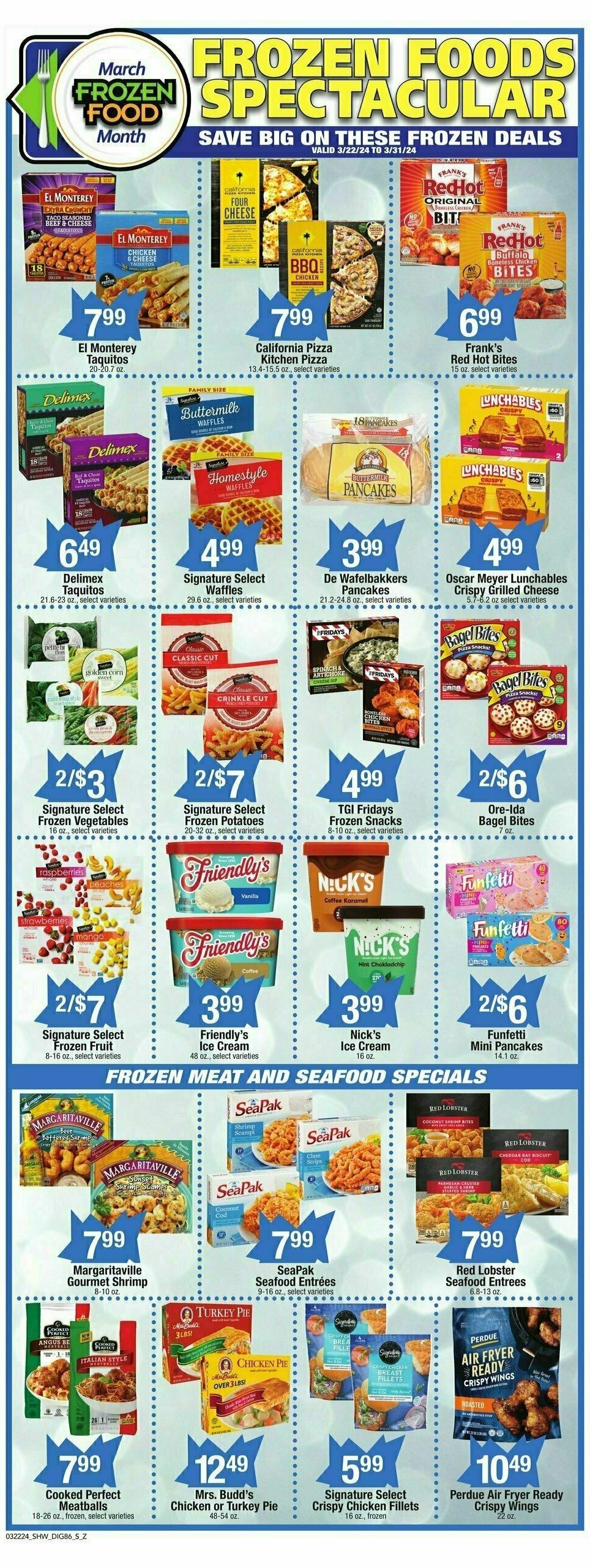 Shaw's Weekly Ad from March 22