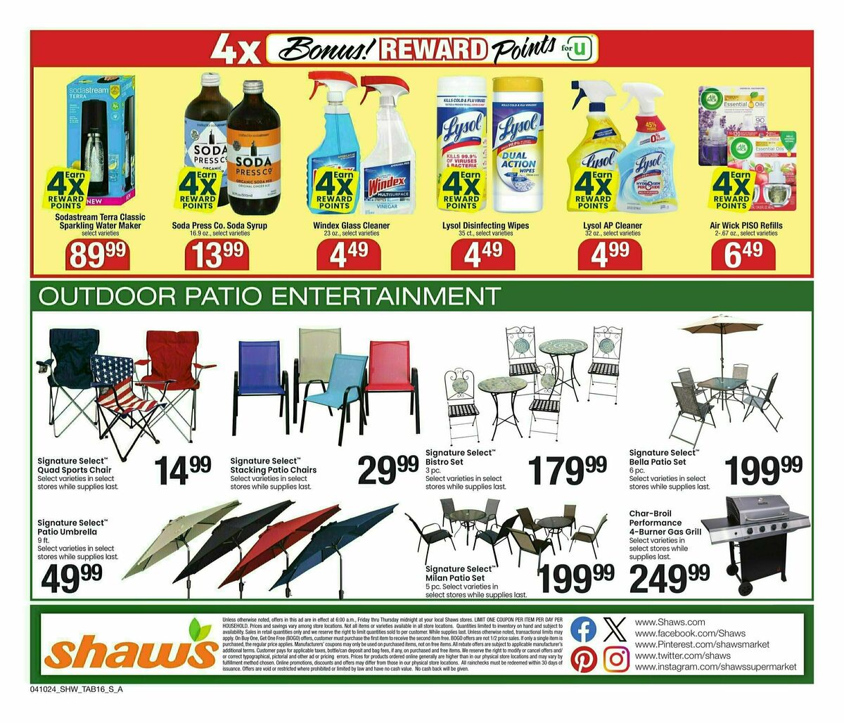 Shaw's Big Book of Savings Weekly Ad from April 10