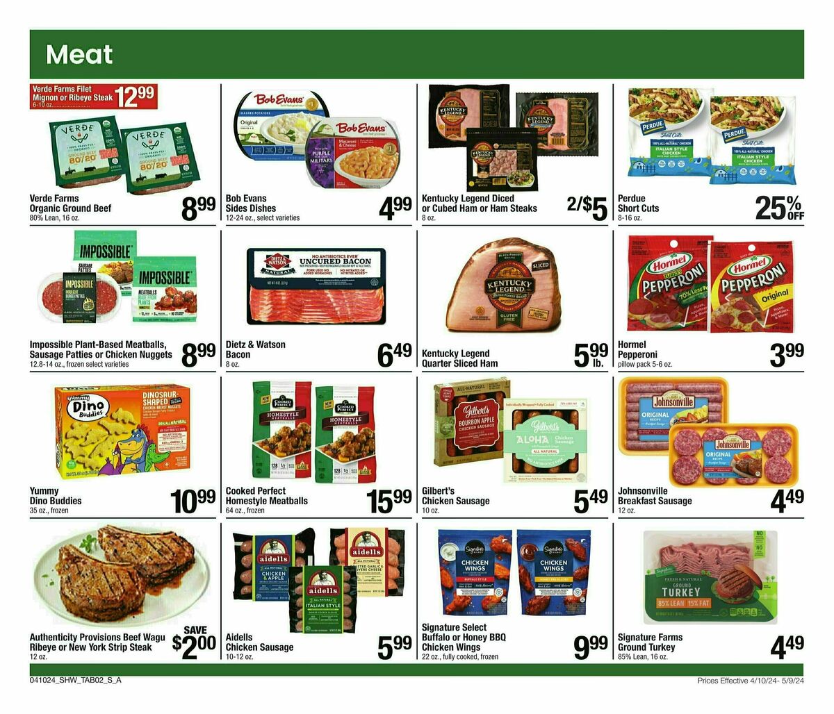 Shaw's Big Book of Savings Weekly Ad from April 10