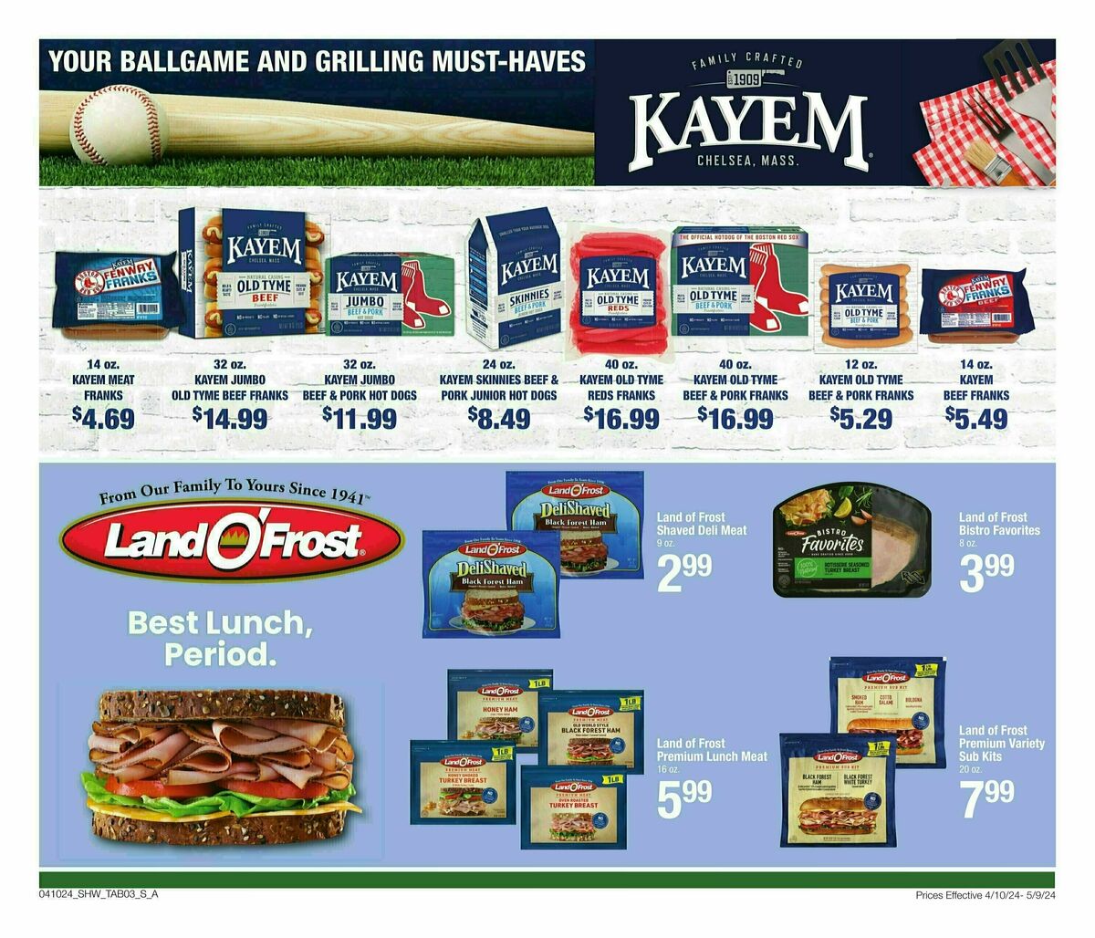 Shaw's Big Book of Savings Weekly Ad from April 10