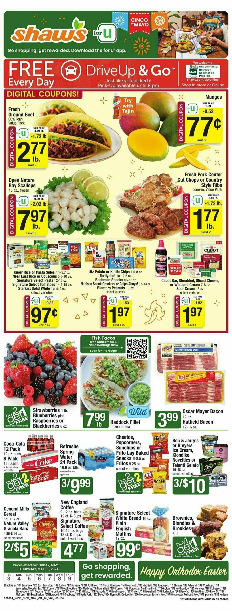 Shaw's Weekly Ad from May 3