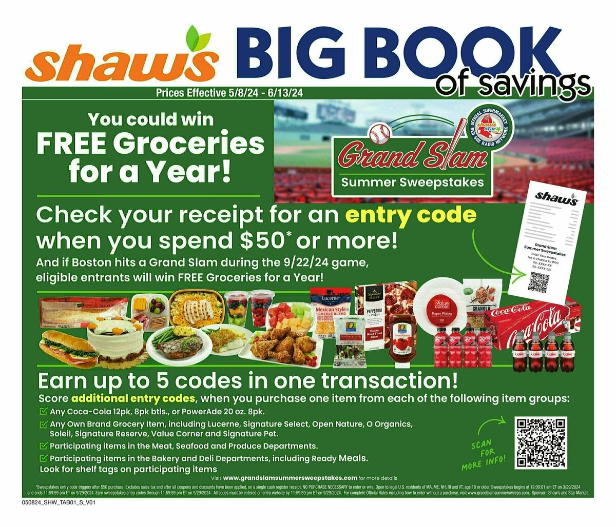 Shaw's Big Book of Savings Weekly Ad from May 8